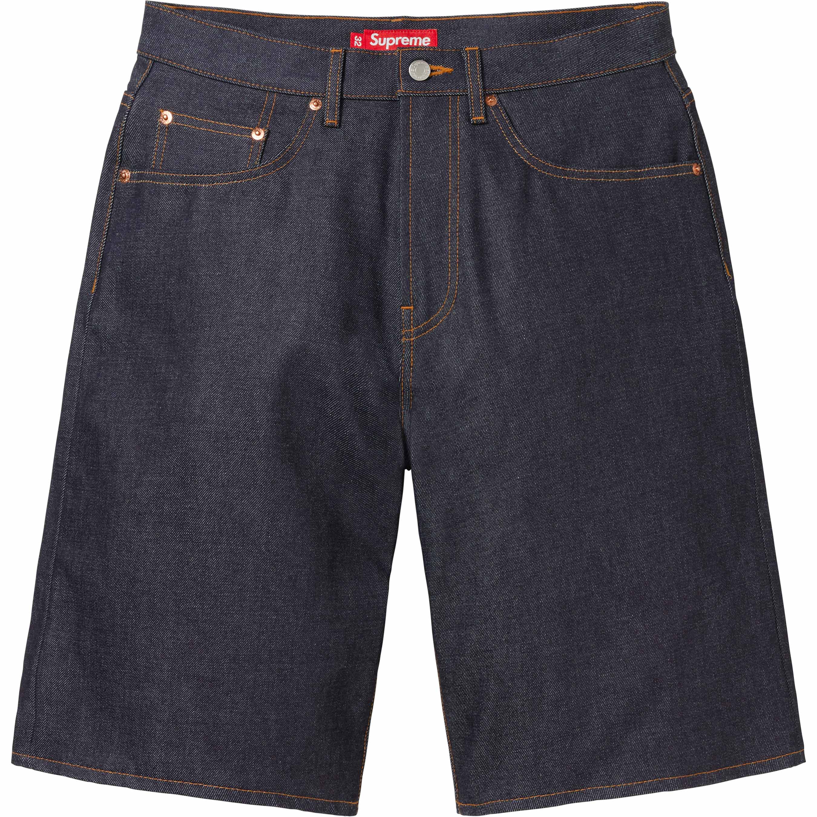 Rigid Baggy Selvedge Denim Short