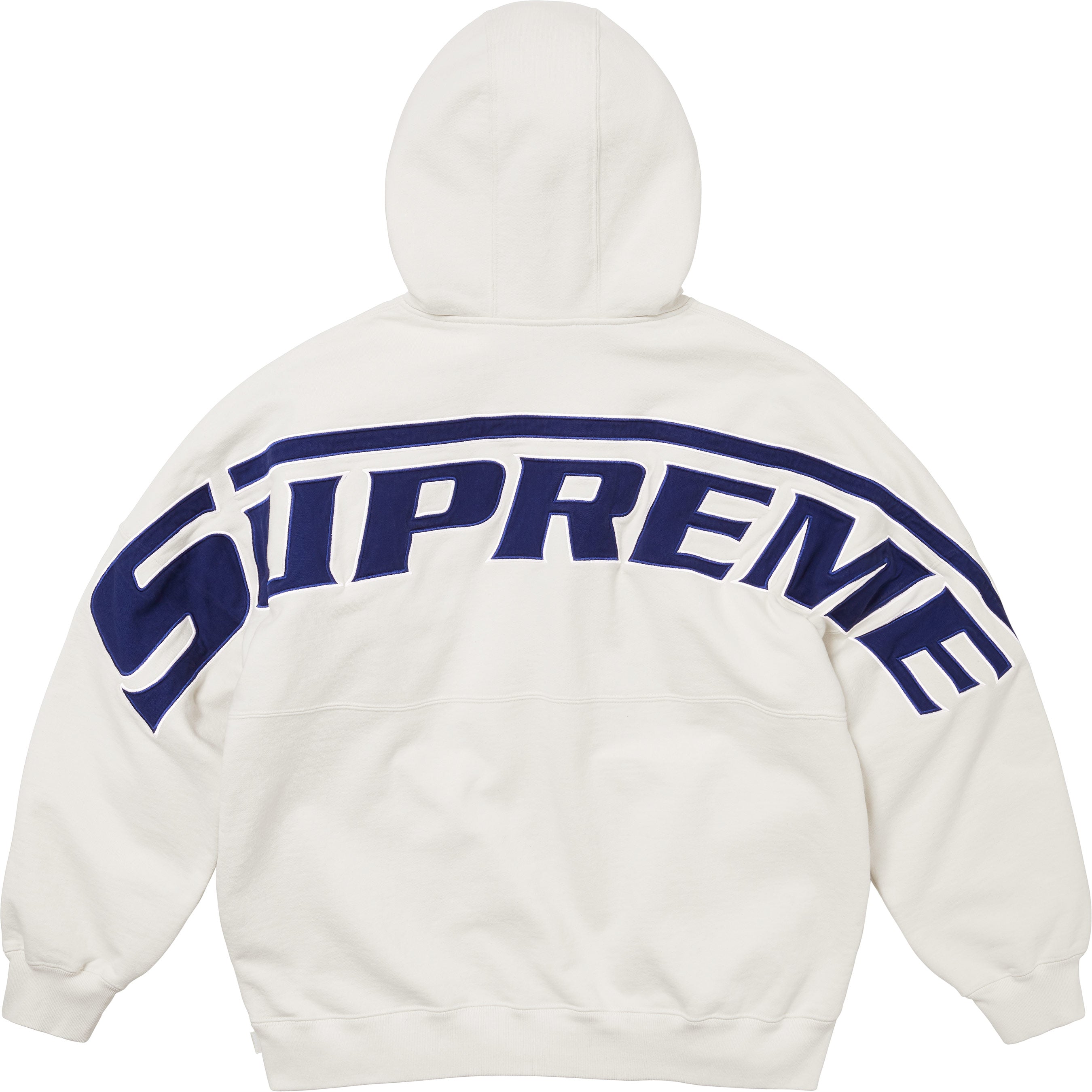 Wrapped Half Zip Hooded Sweatshirt