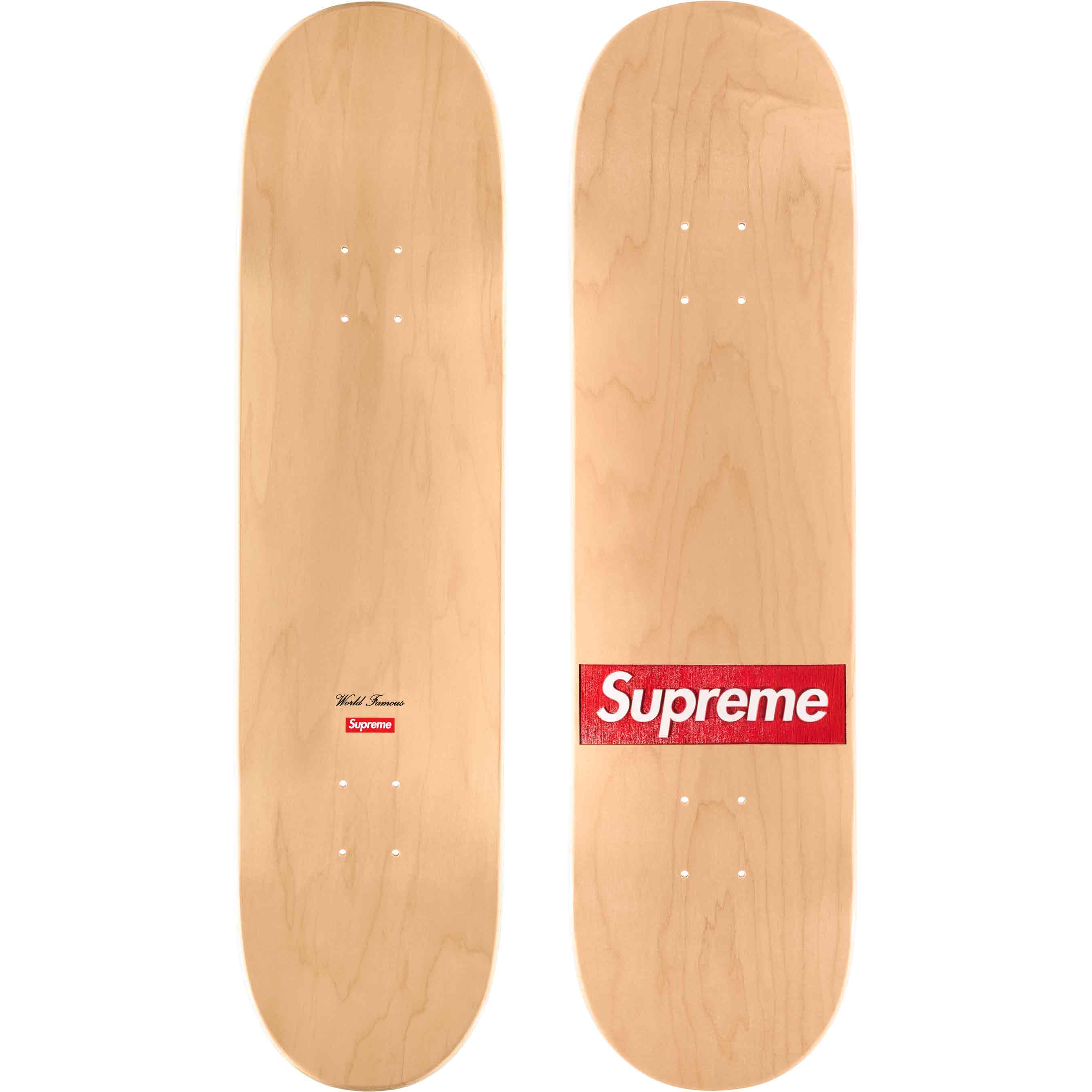 Routed Box Logo Skateboard