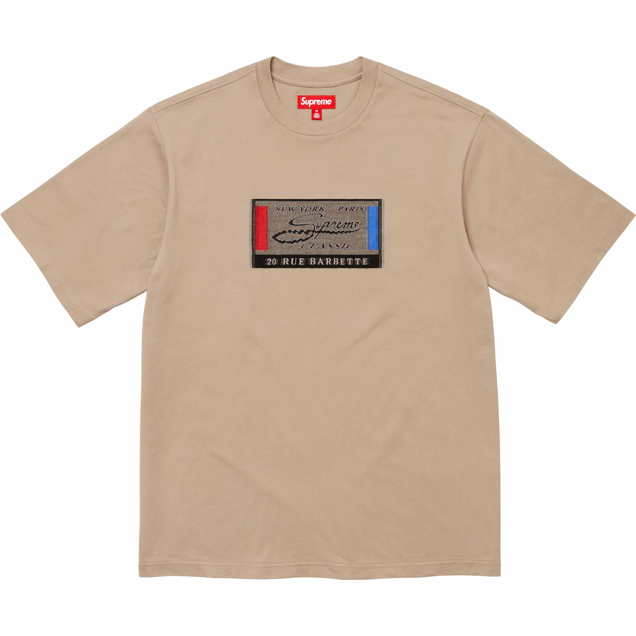 Intarsia Label S/S Top