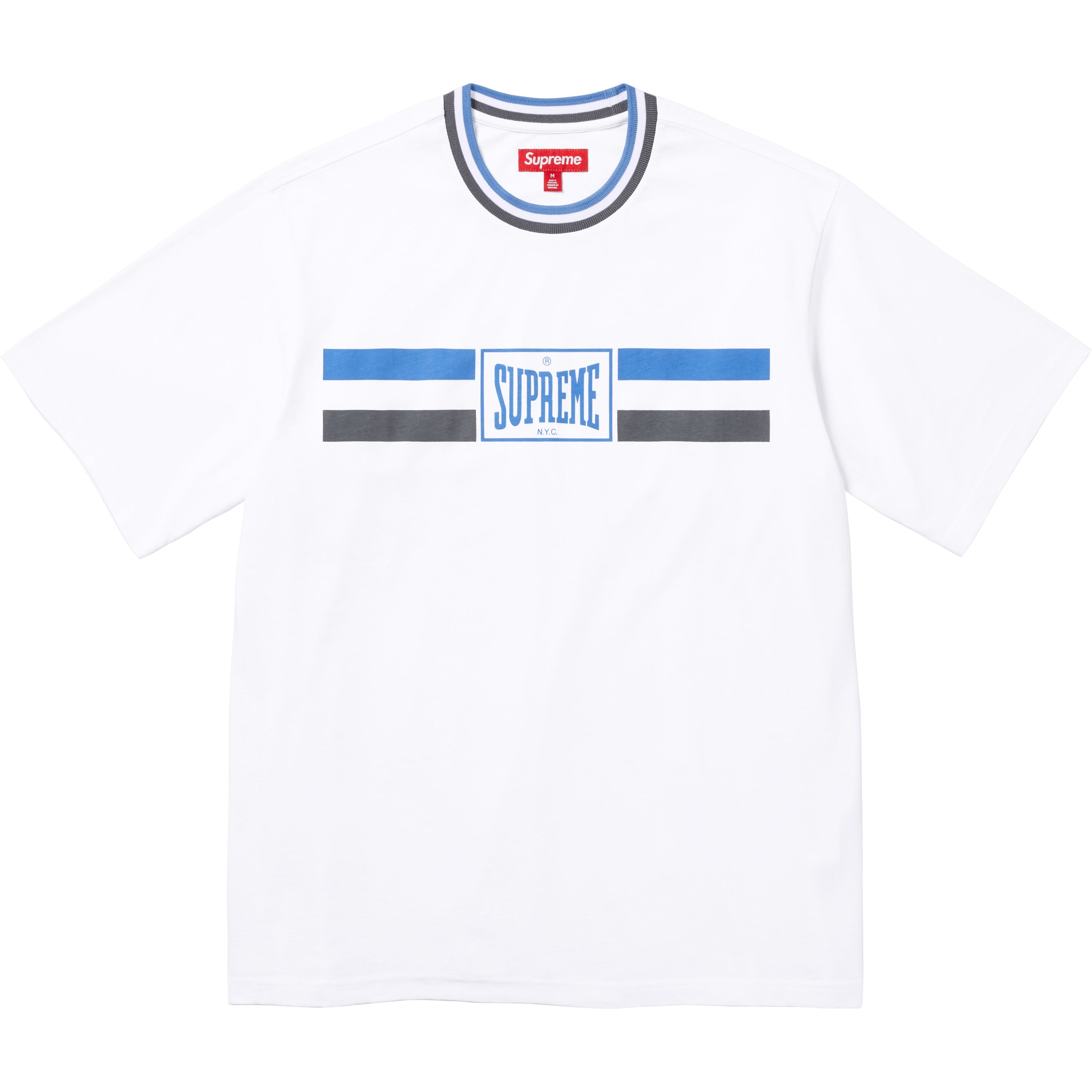 Warm Up Stripe S/S Top