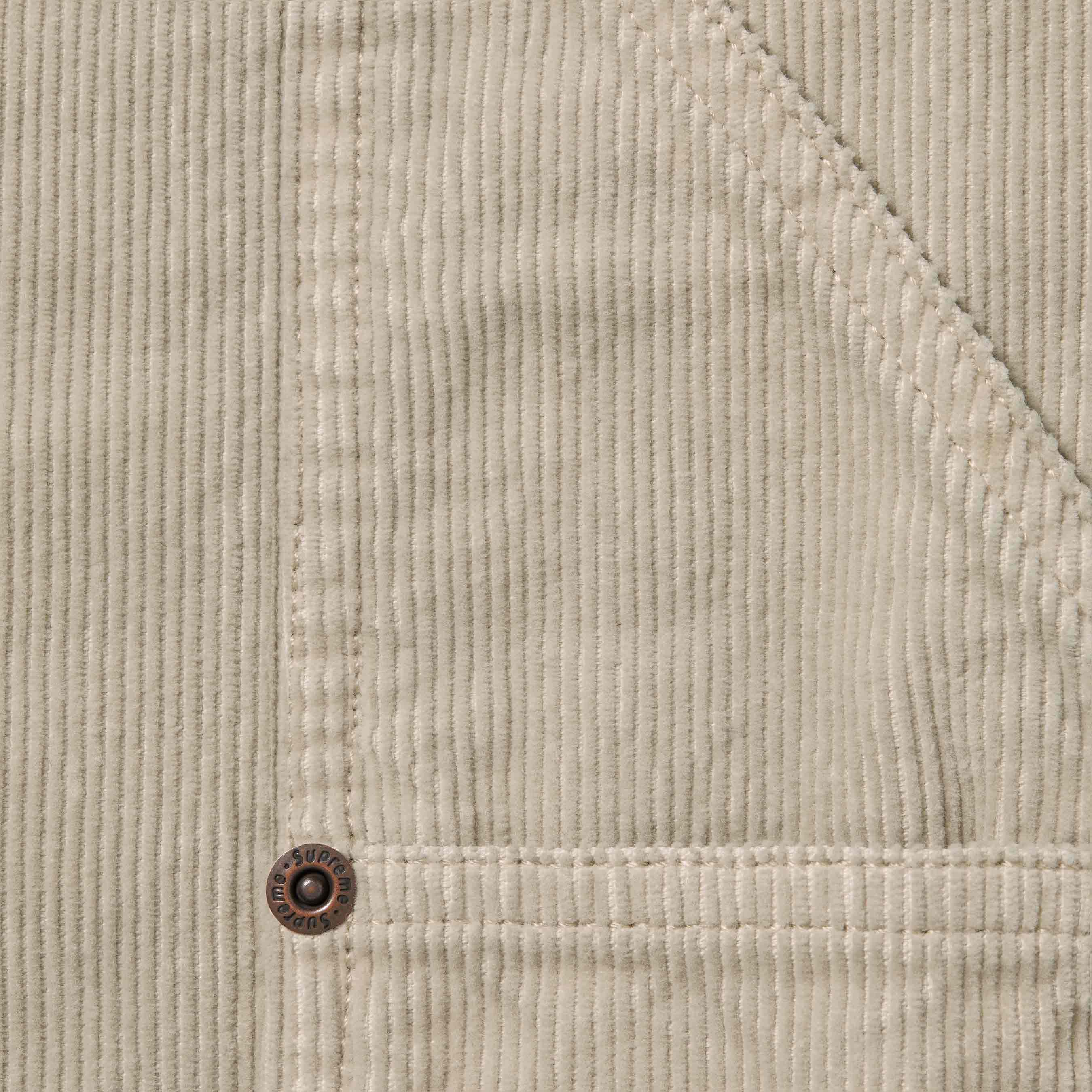 Washed Corduroy Double Knee Painter Short