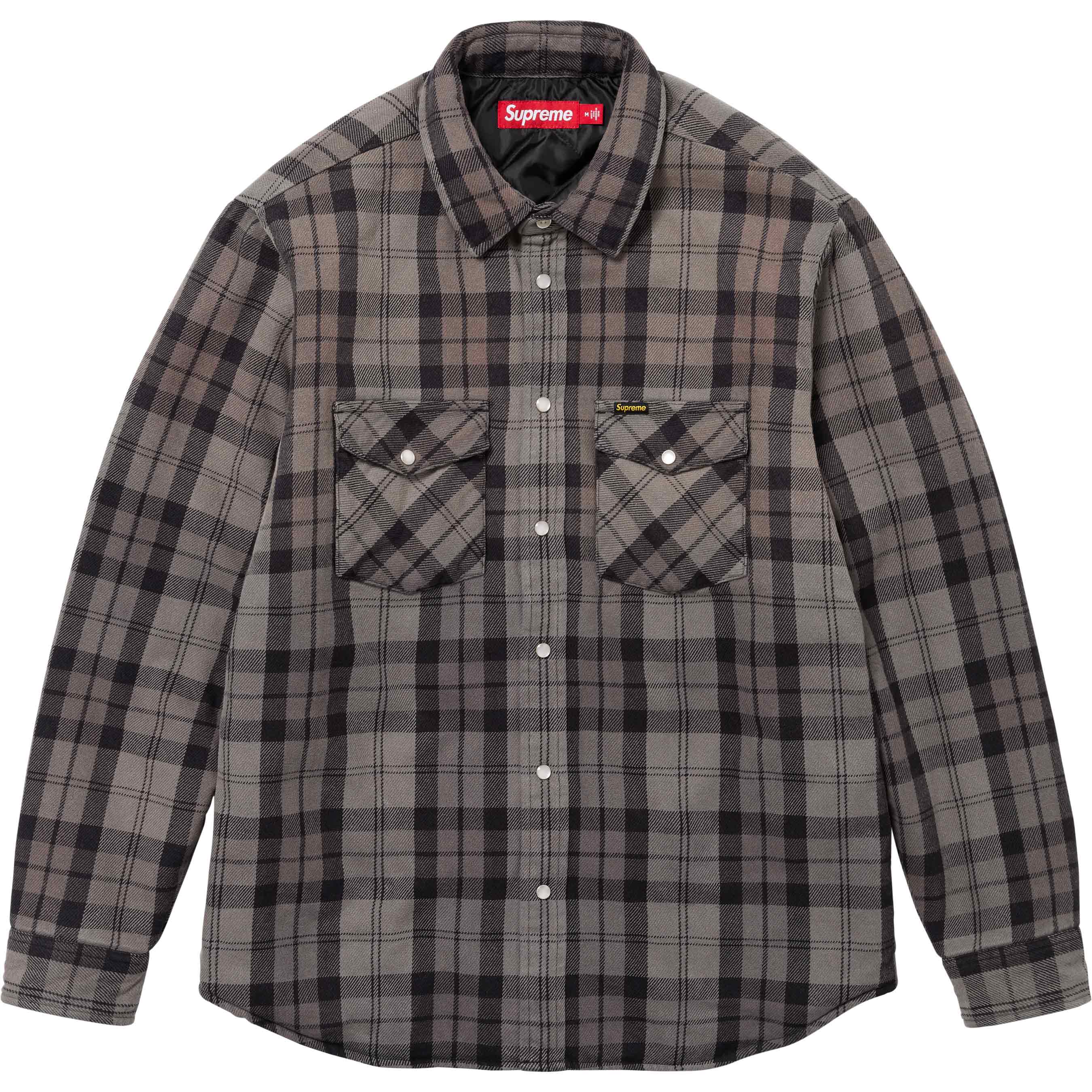 Quilted Flannel Snap Shirt