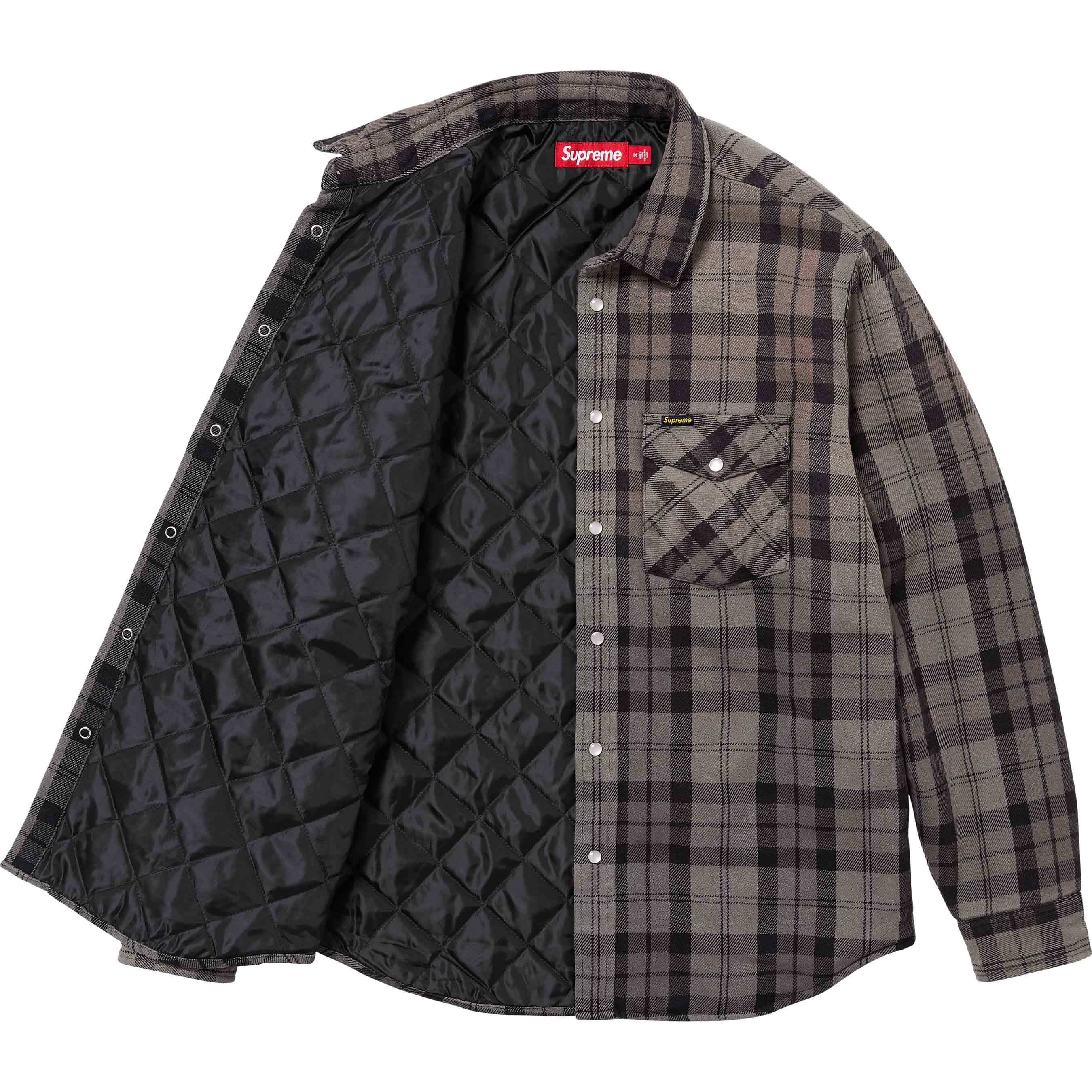 Quilted Flannel Snap Shirt