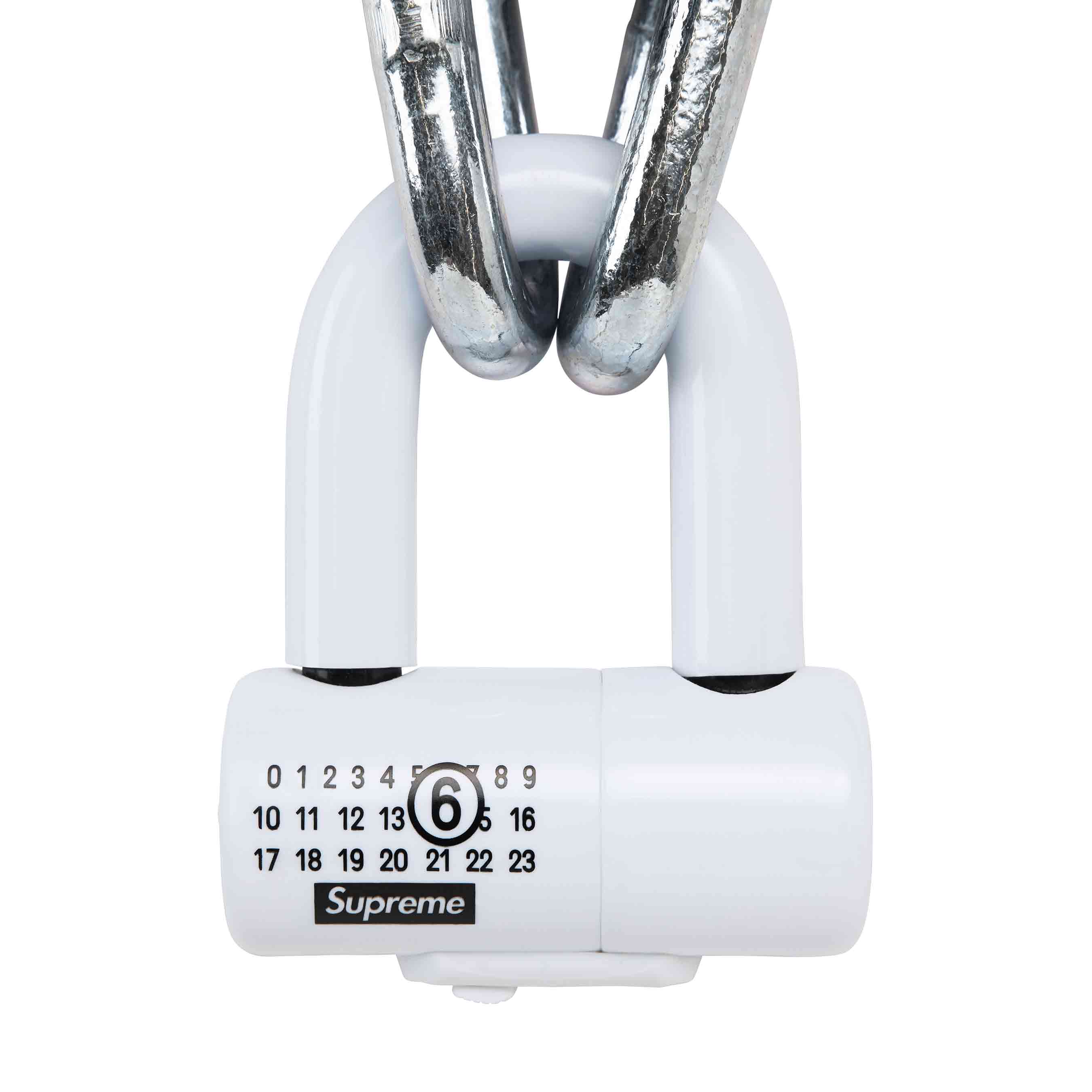 Supreme®/MM6 Maison Margiela/Kryptonite® Chain + Disc Lock