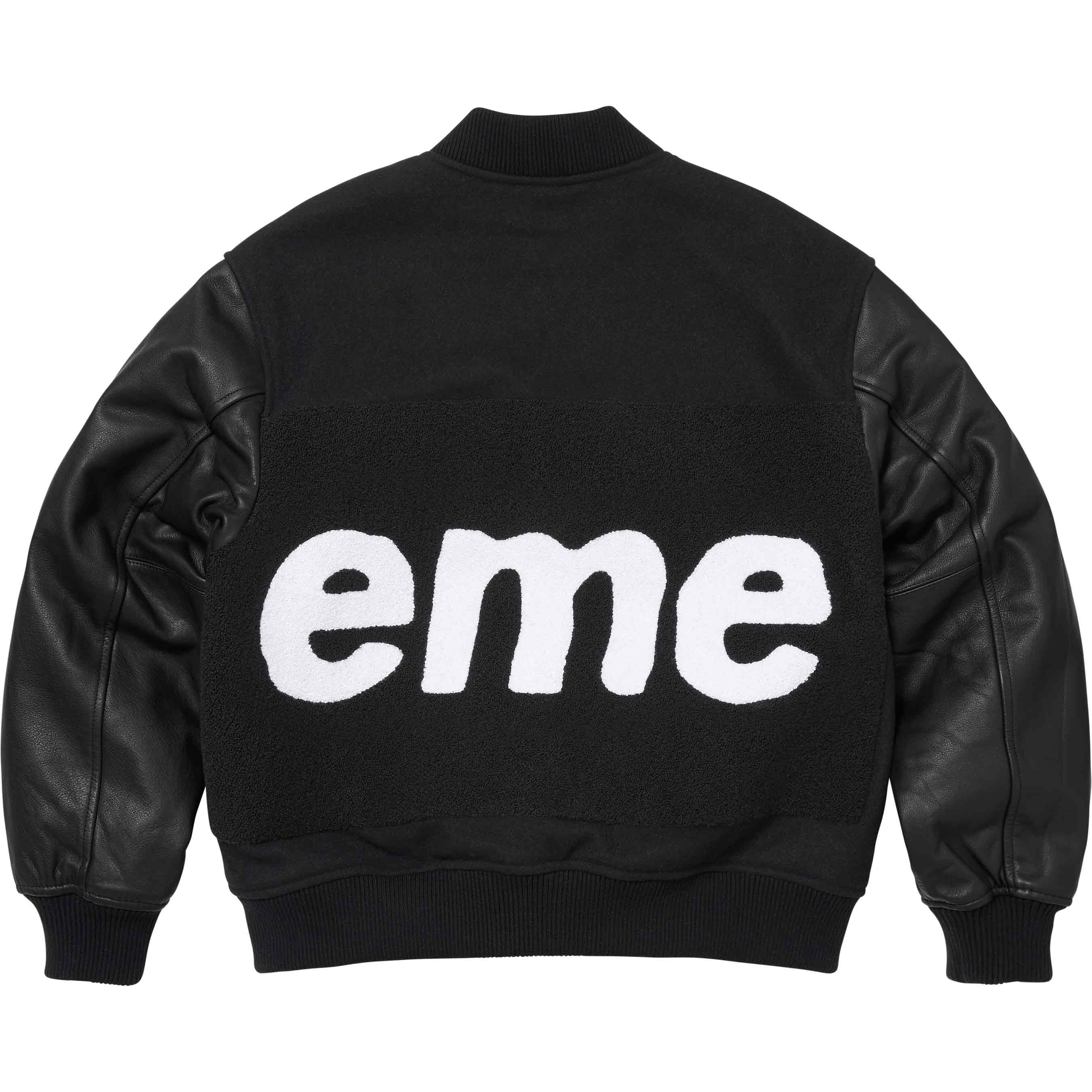 Big Logo Chenille Varsity Jacket