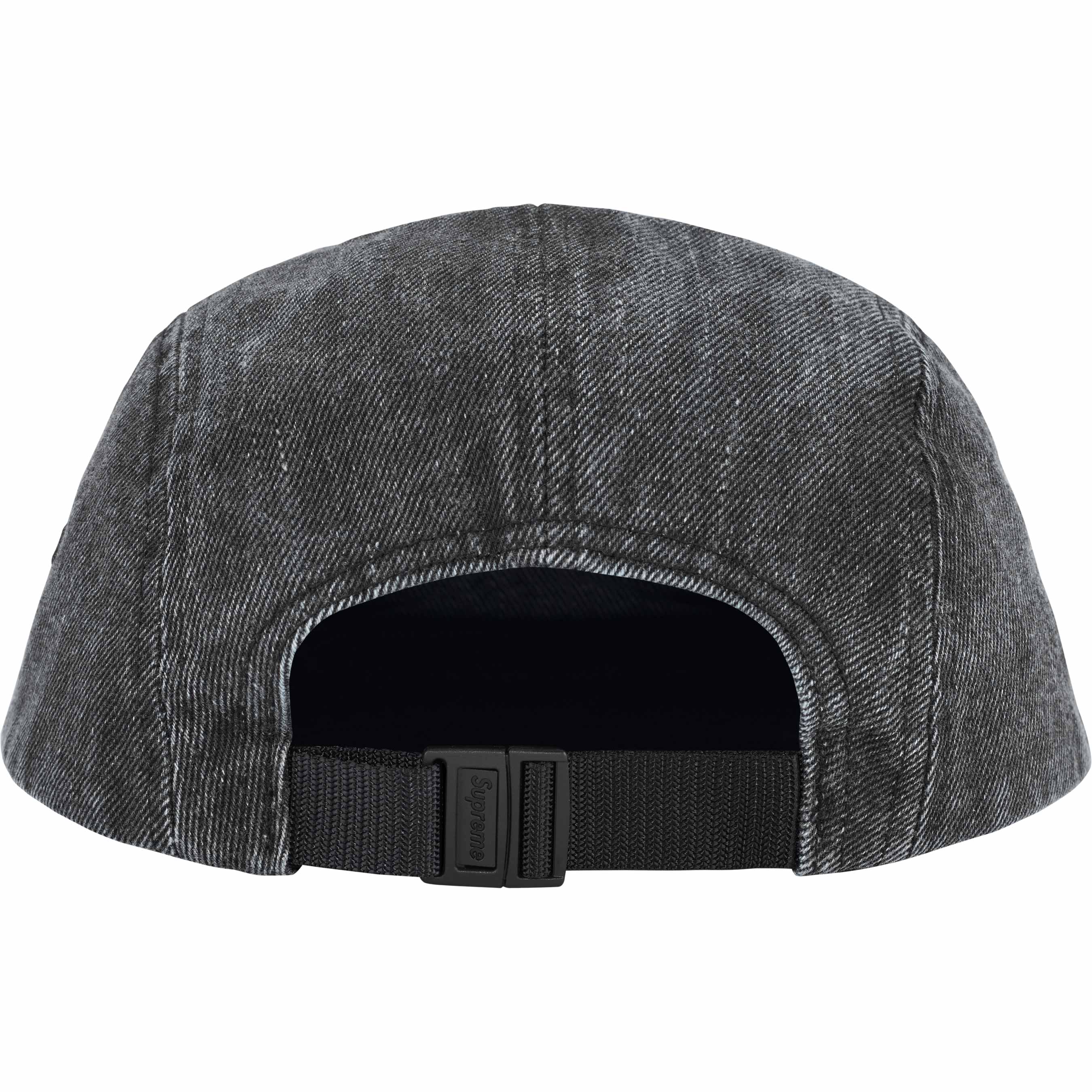 Coated Denim Camp Cap