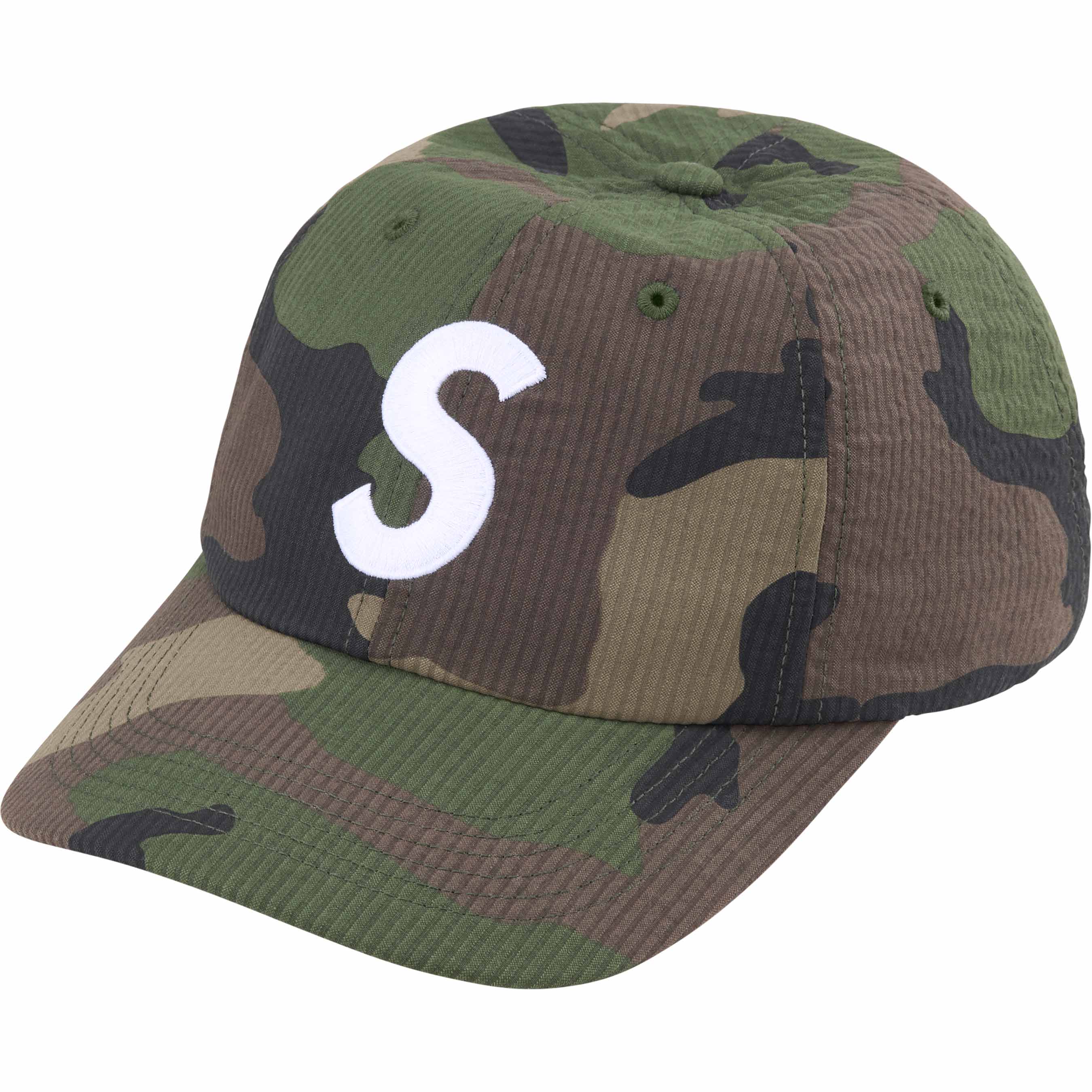 Seersucker S Logo 6-Panel