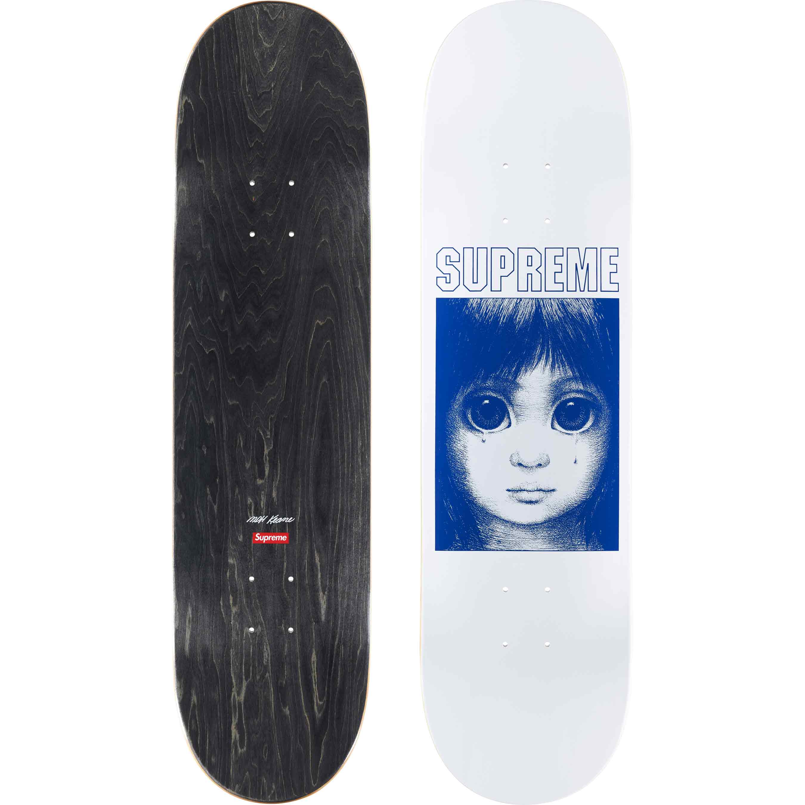 Margaret Keane Teardrop Skateboard