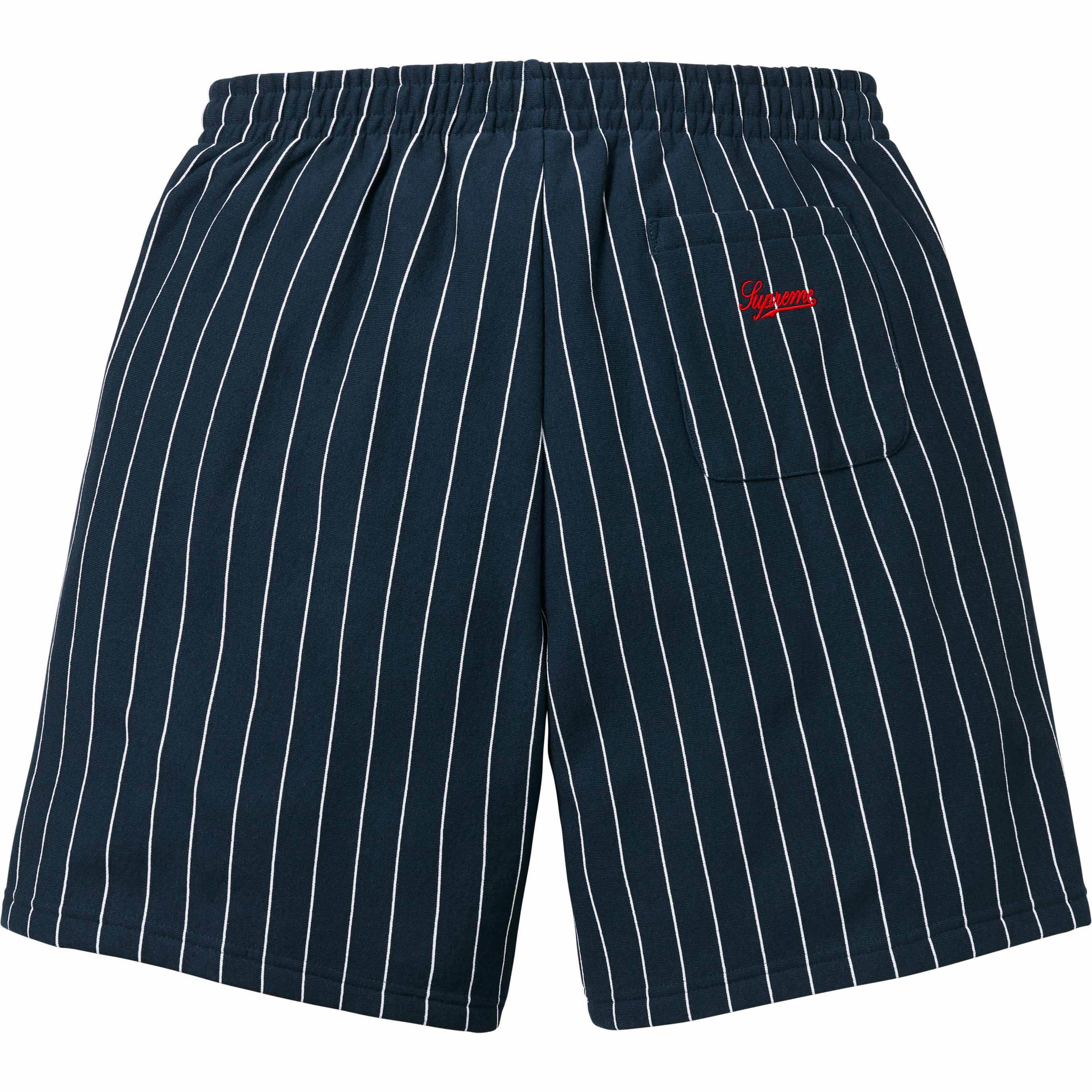 Pinstripe Sweatshort
