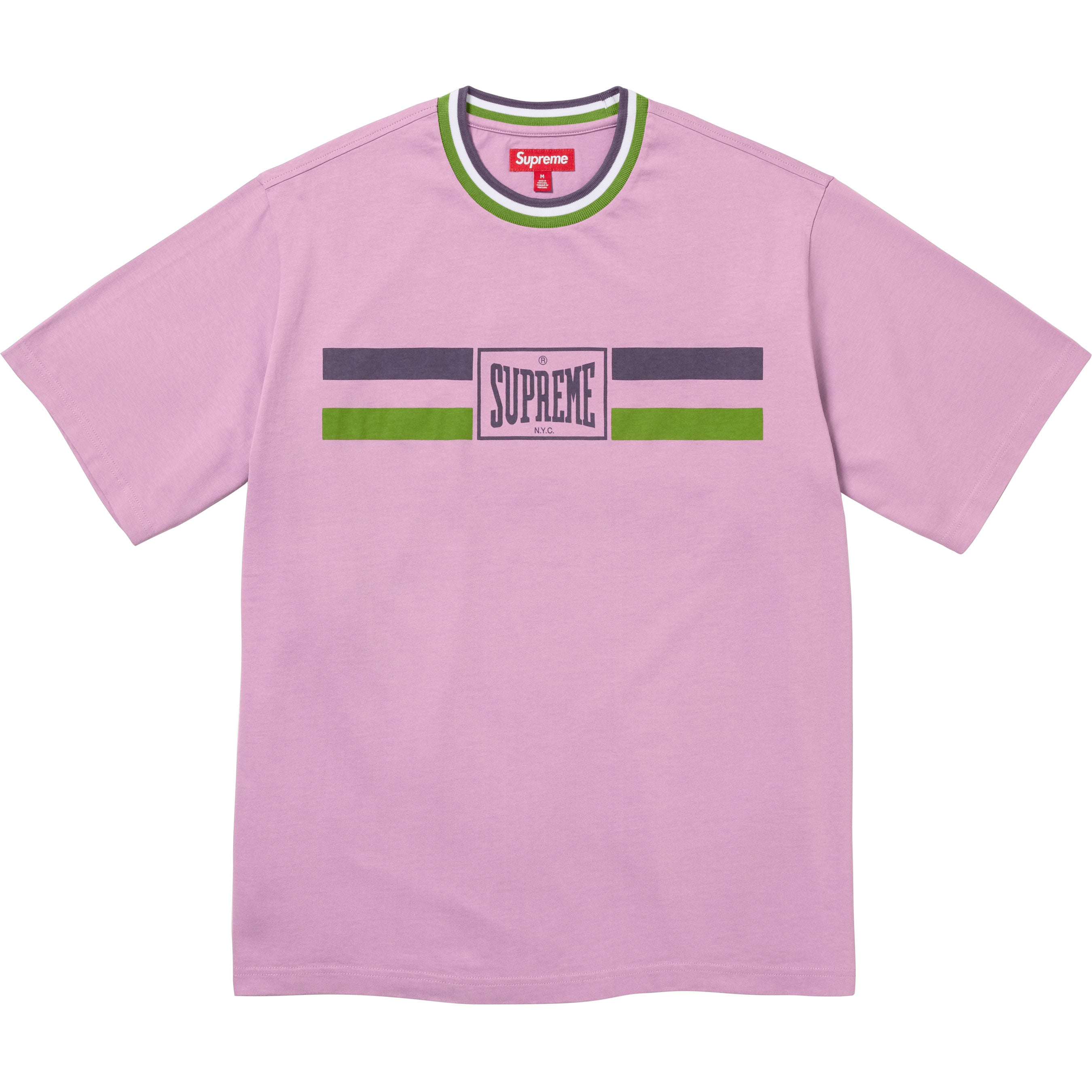 Warm Up Stripe S/S Top