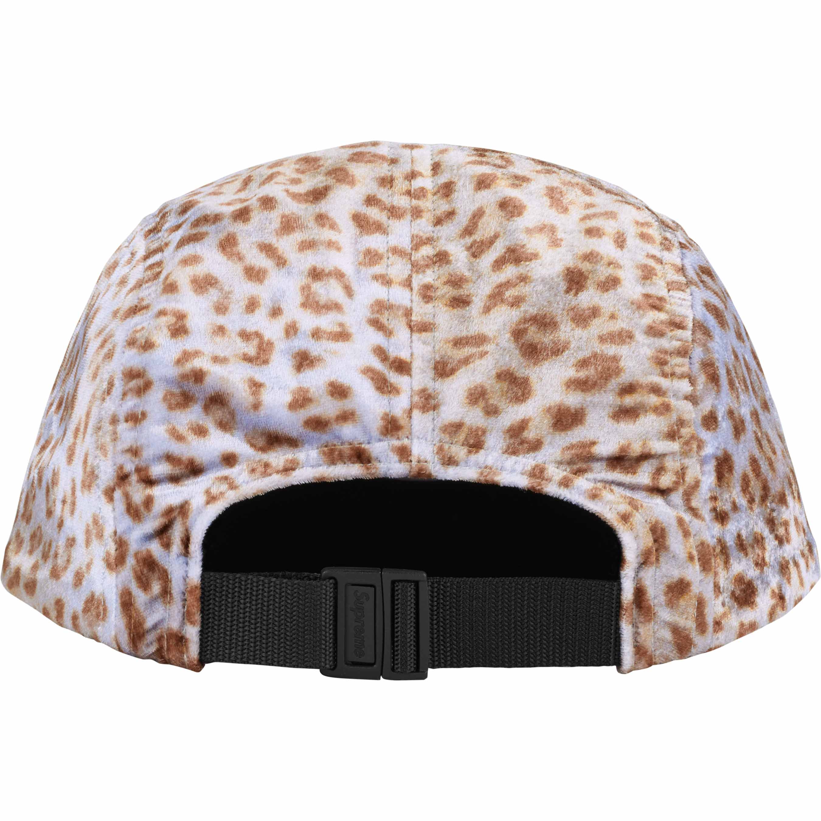 Leopard Velvet Camp Cap