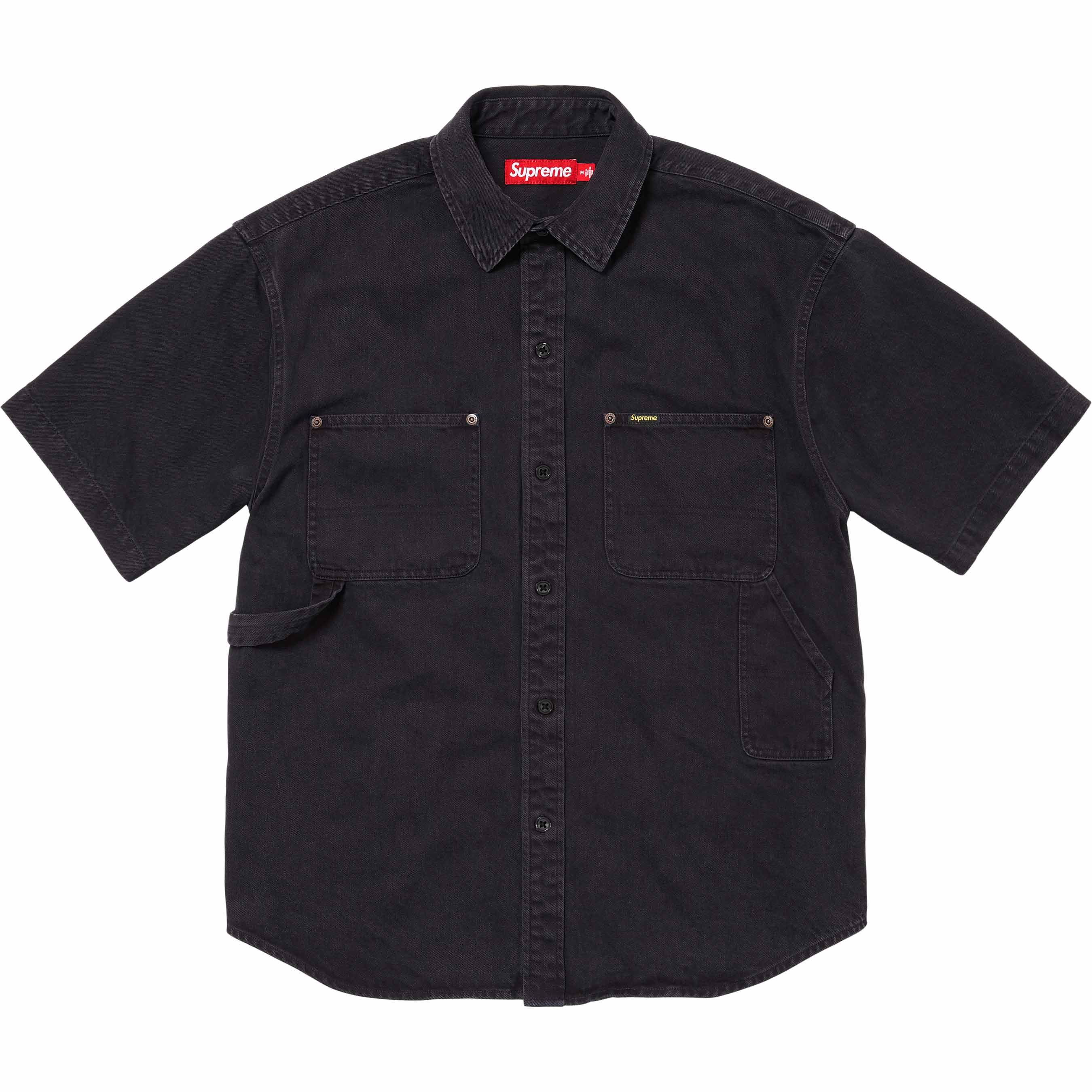 Loose Fit S/S Denim Painter Shirt