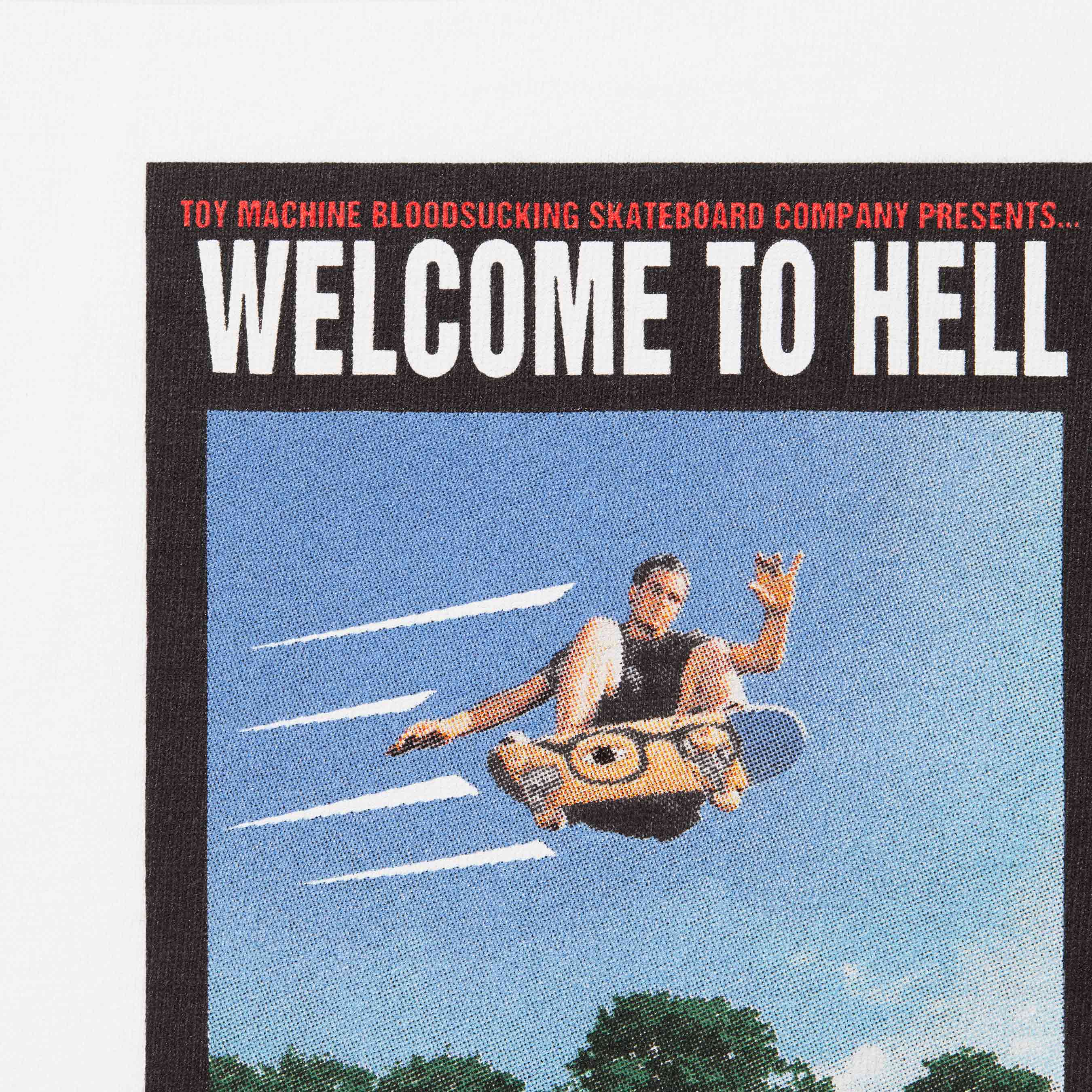 Supreme/Toy Machine Welcome To Hell Tee
