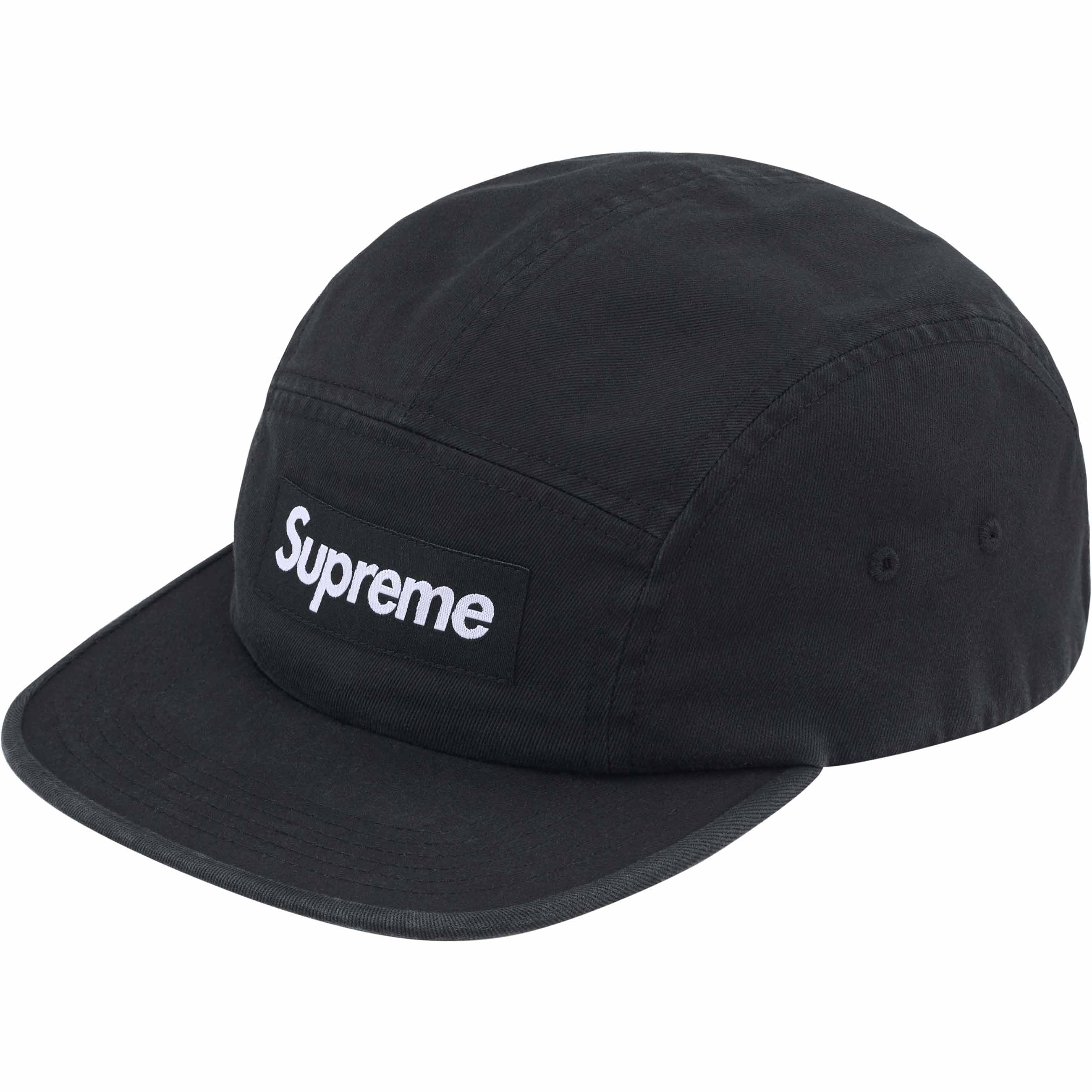 Washed Chino Twill Camp Cap