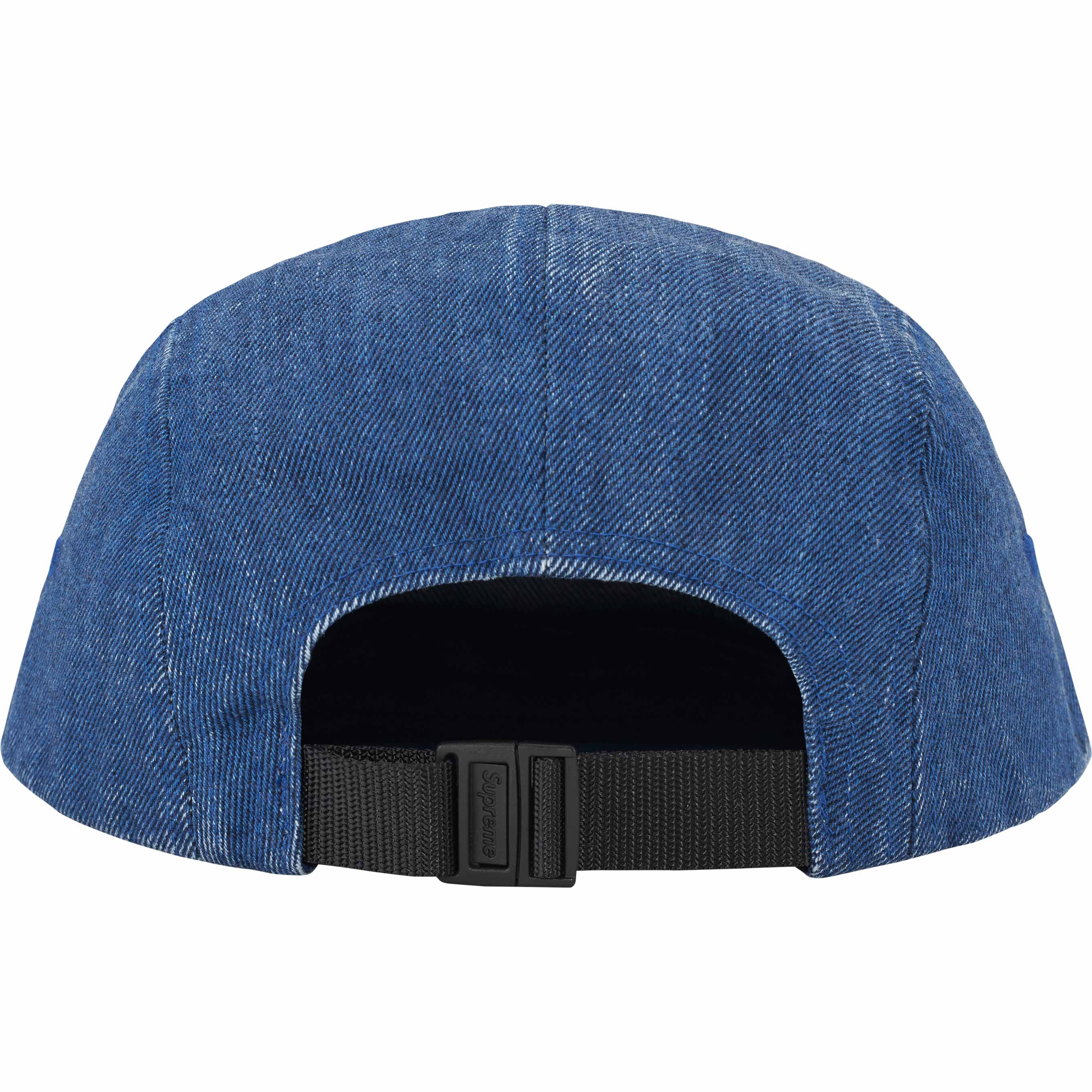 Coated Denim Camp Cap