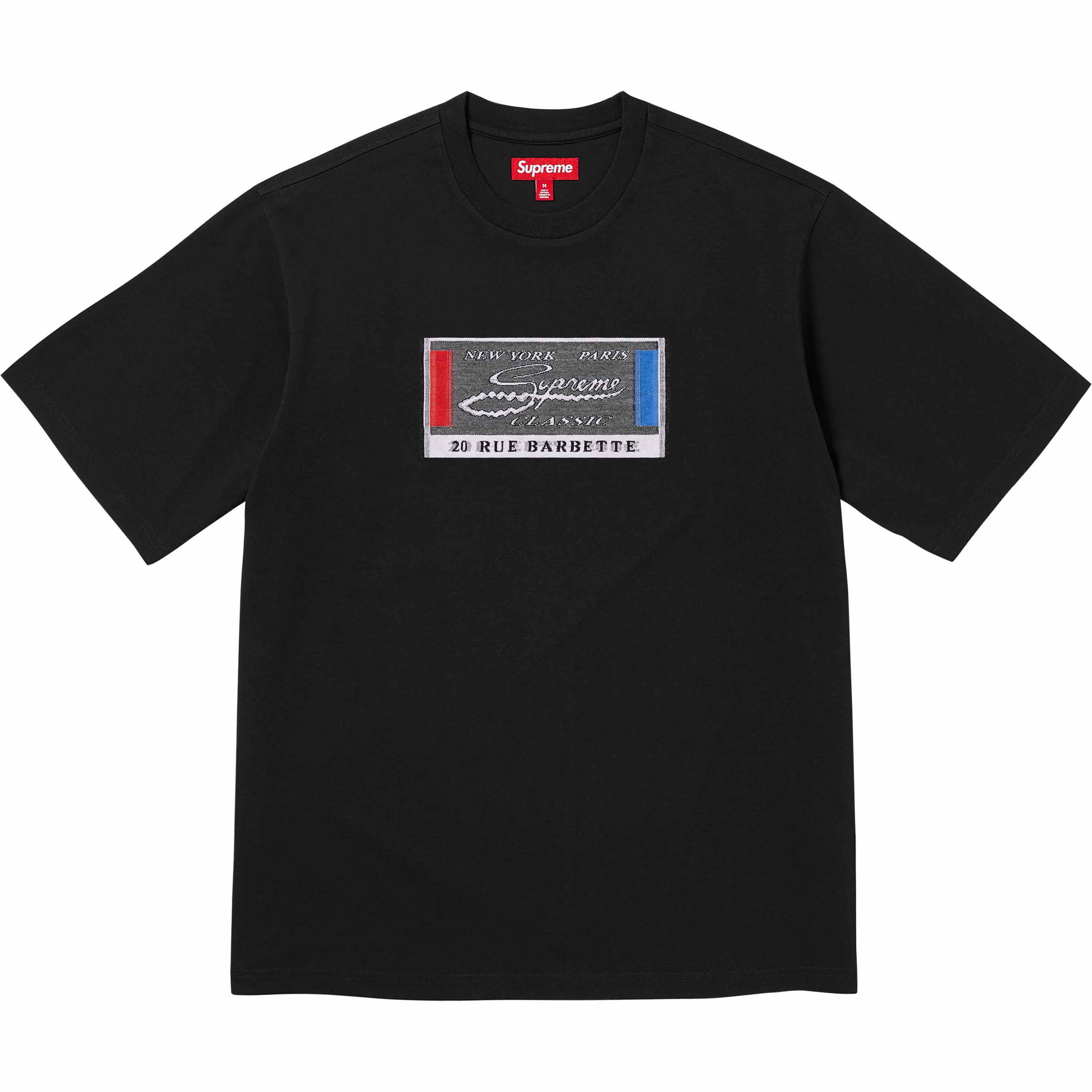 Intarsia Label S/S Top
