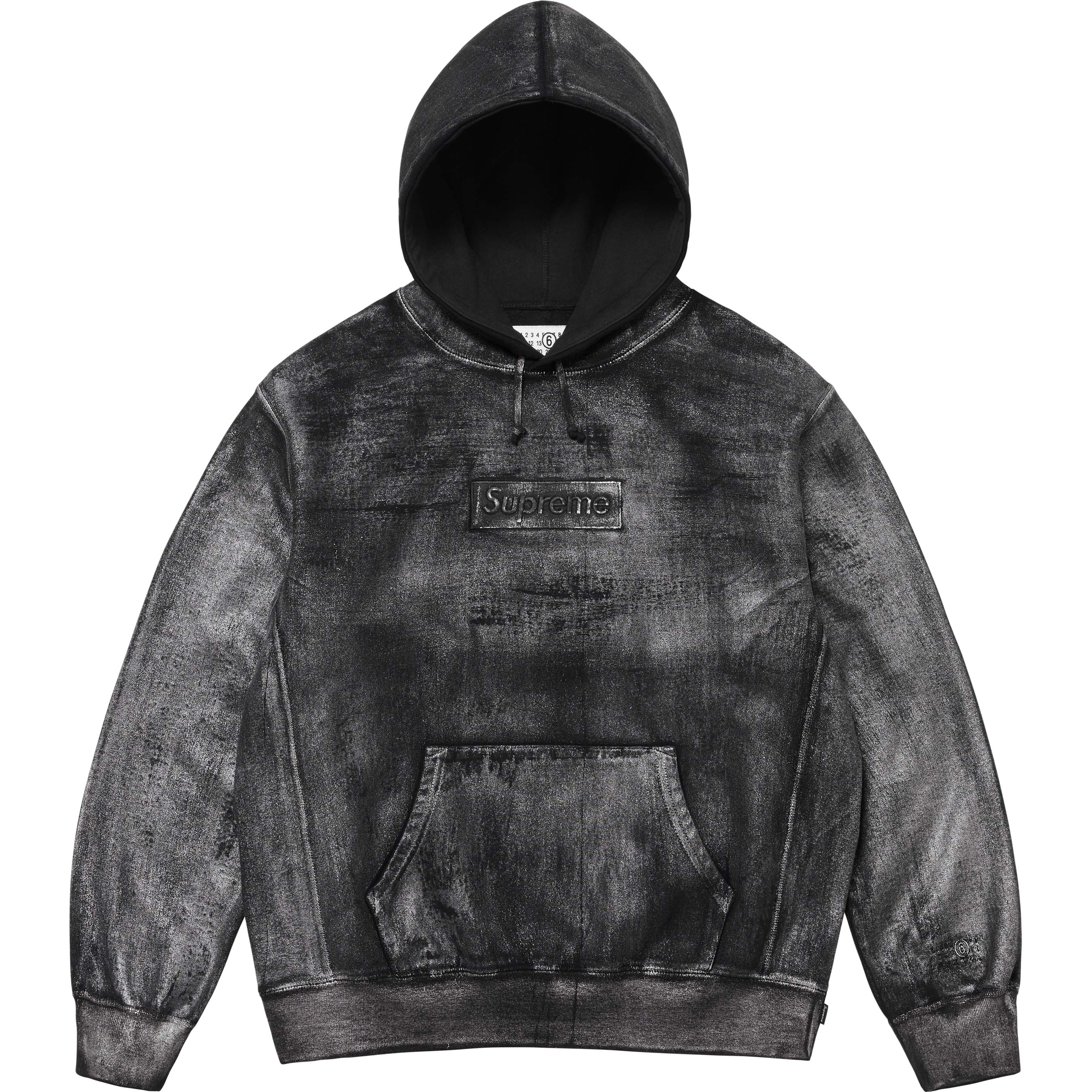 Supreme®/MM6 Maison Margiela Foil Box Logo Hooded Sweatshirt