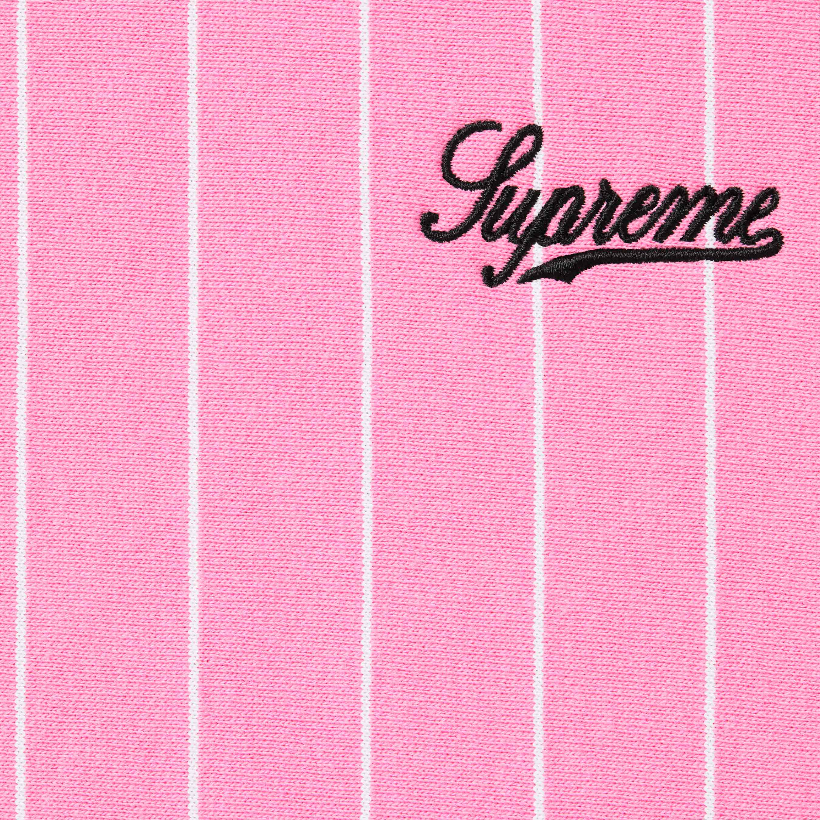 Pinstripe Crewneck