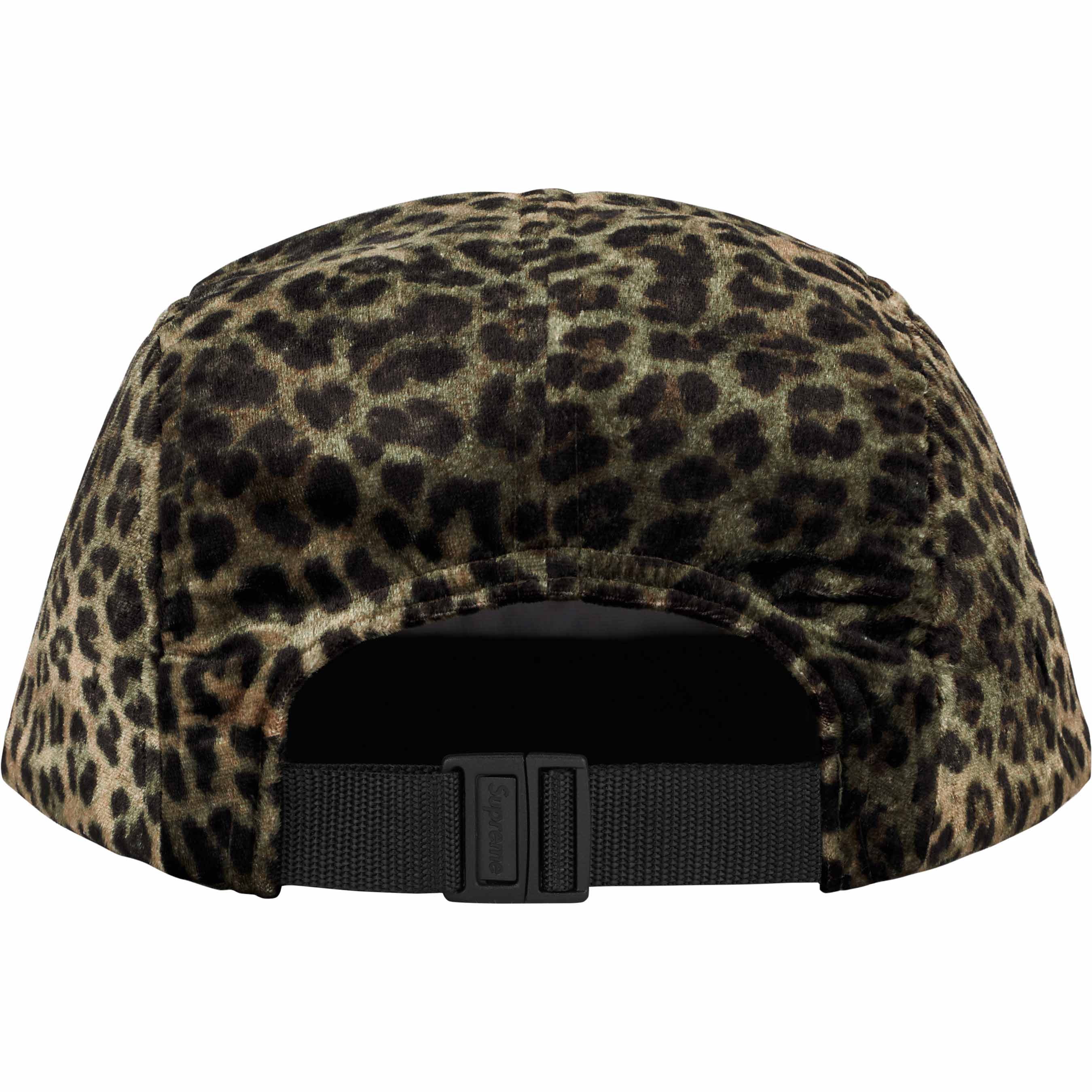 Leopard Velvet Camp Cap