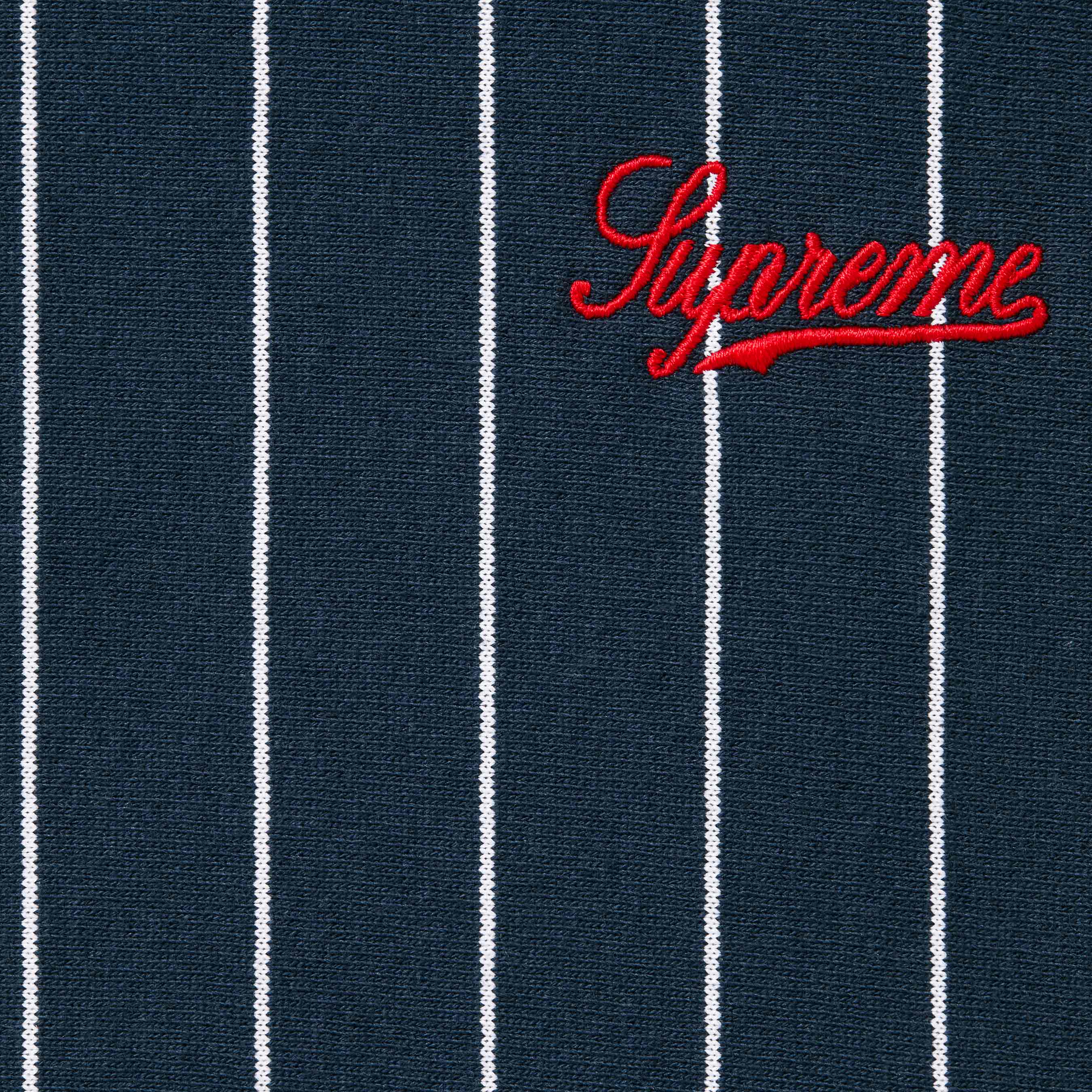 Pinstripe Crewneck