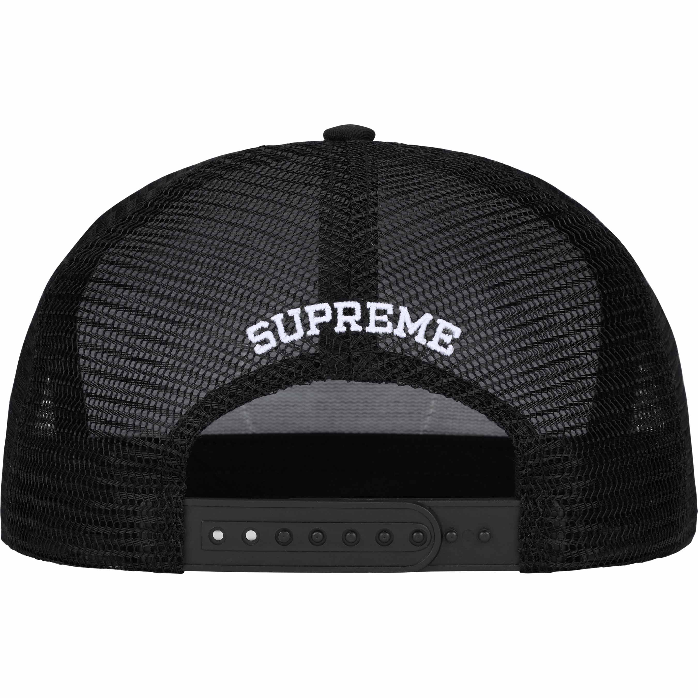 Black Cat Mesh Back 5-Panel