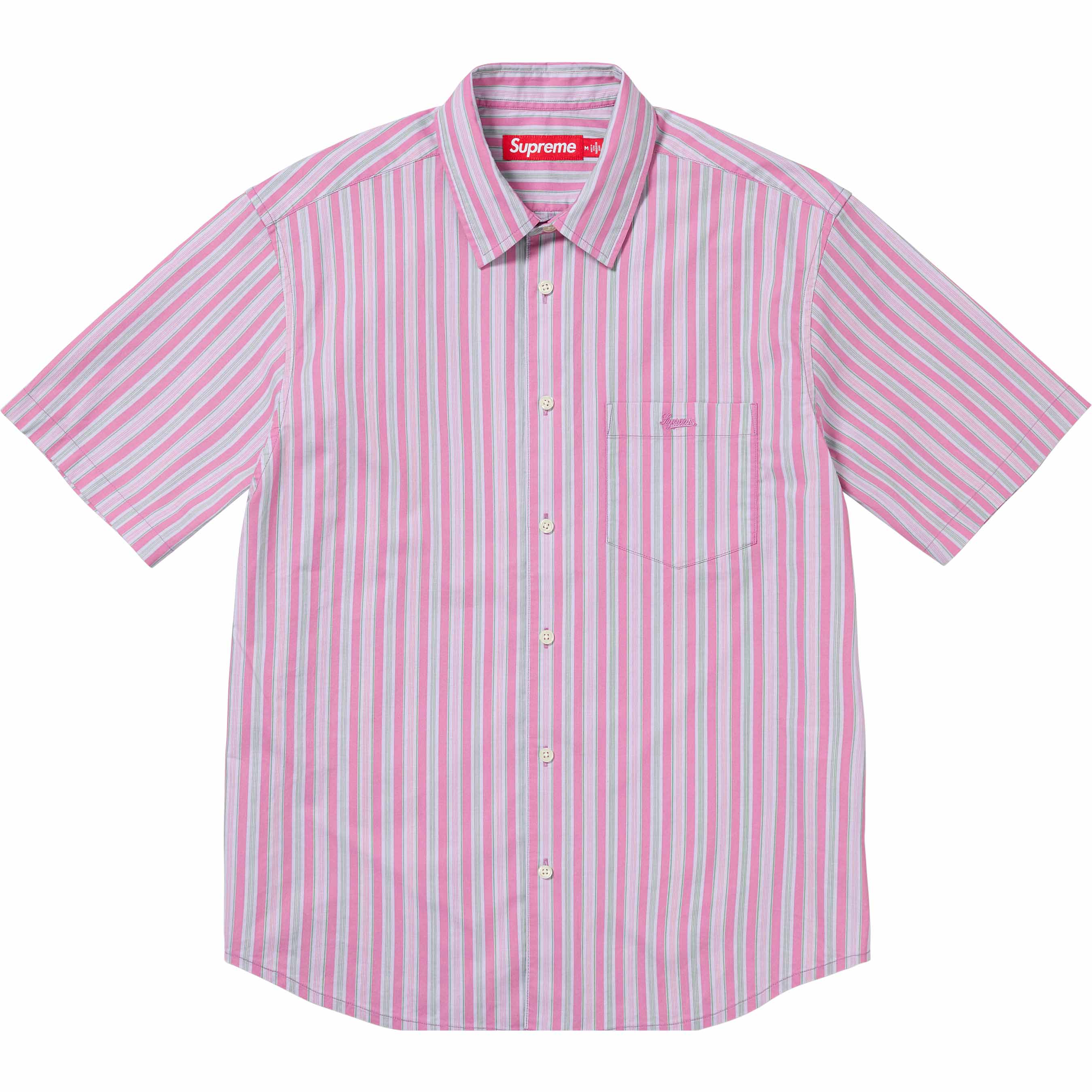 Loose Fit Multi Stripe S/S Shirt
