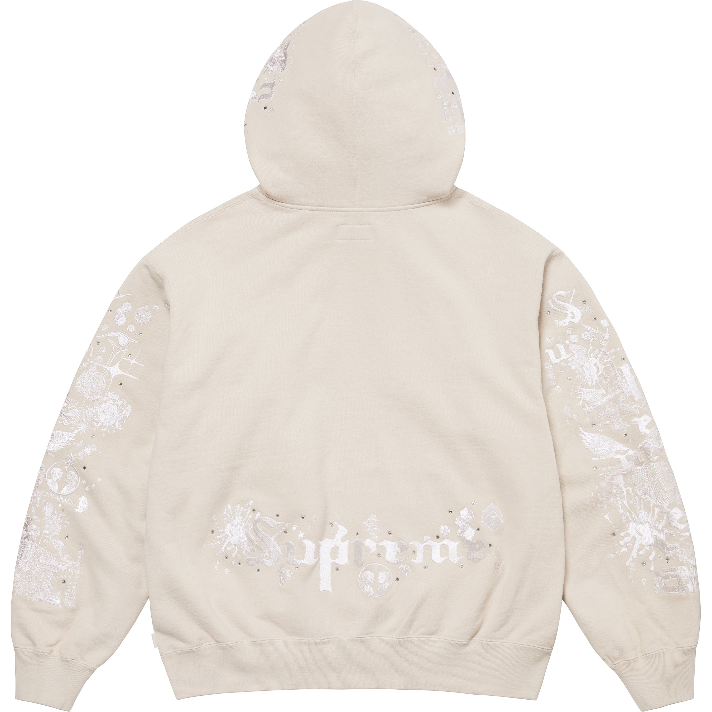 AOI Zip Up Hooded Sweatshirt