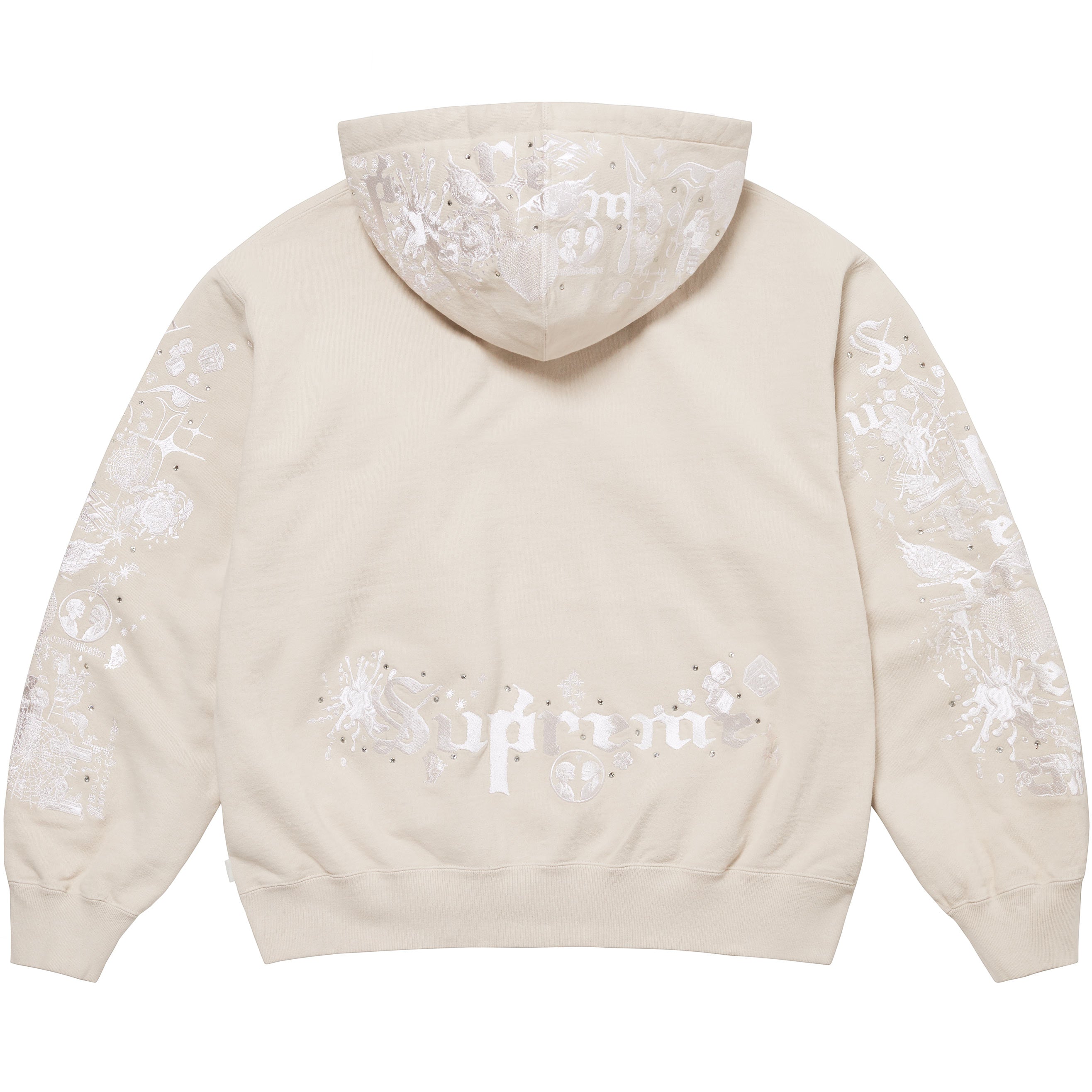 AOI Zip Up Hooded Sweatshirt