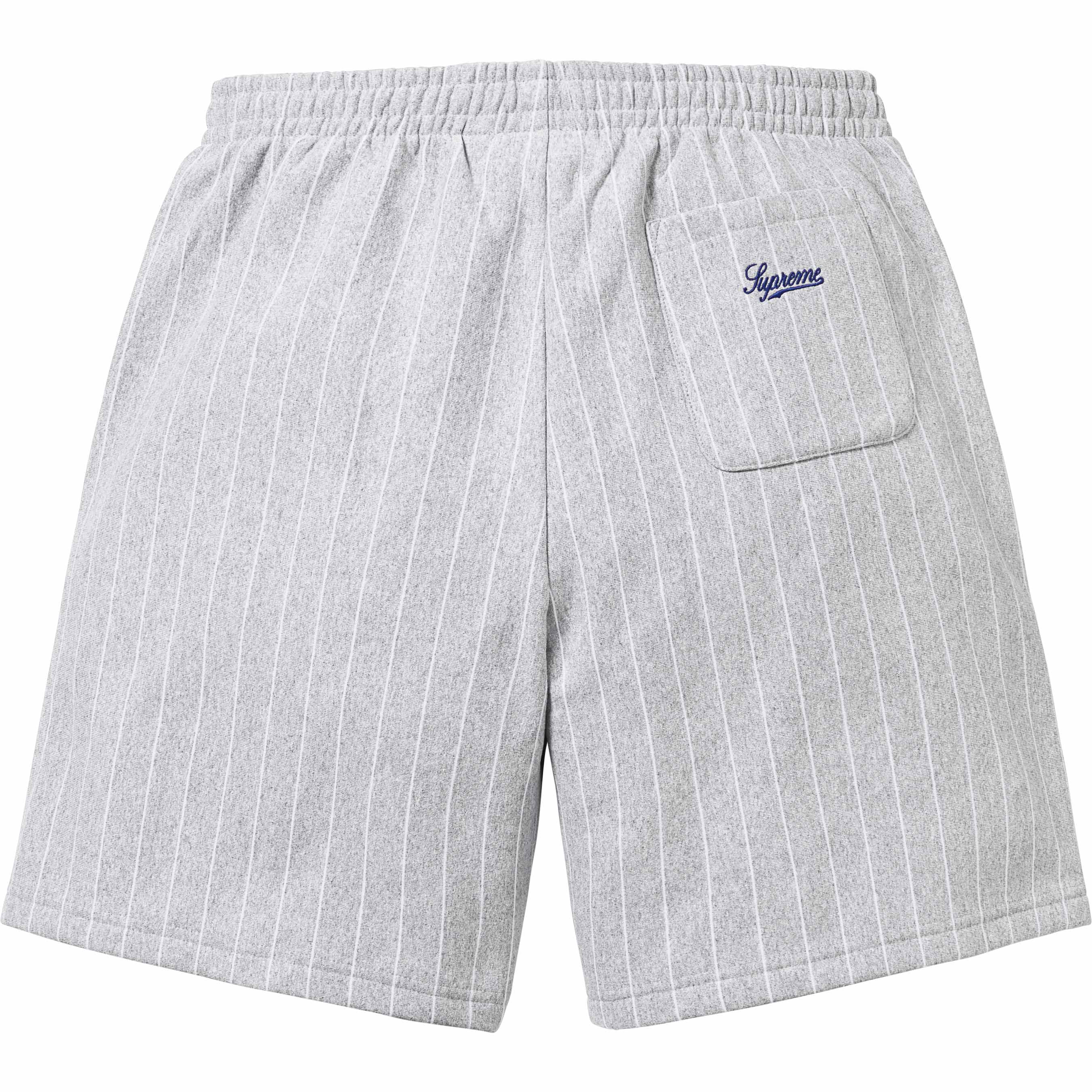Pinstripe Sweatshort
