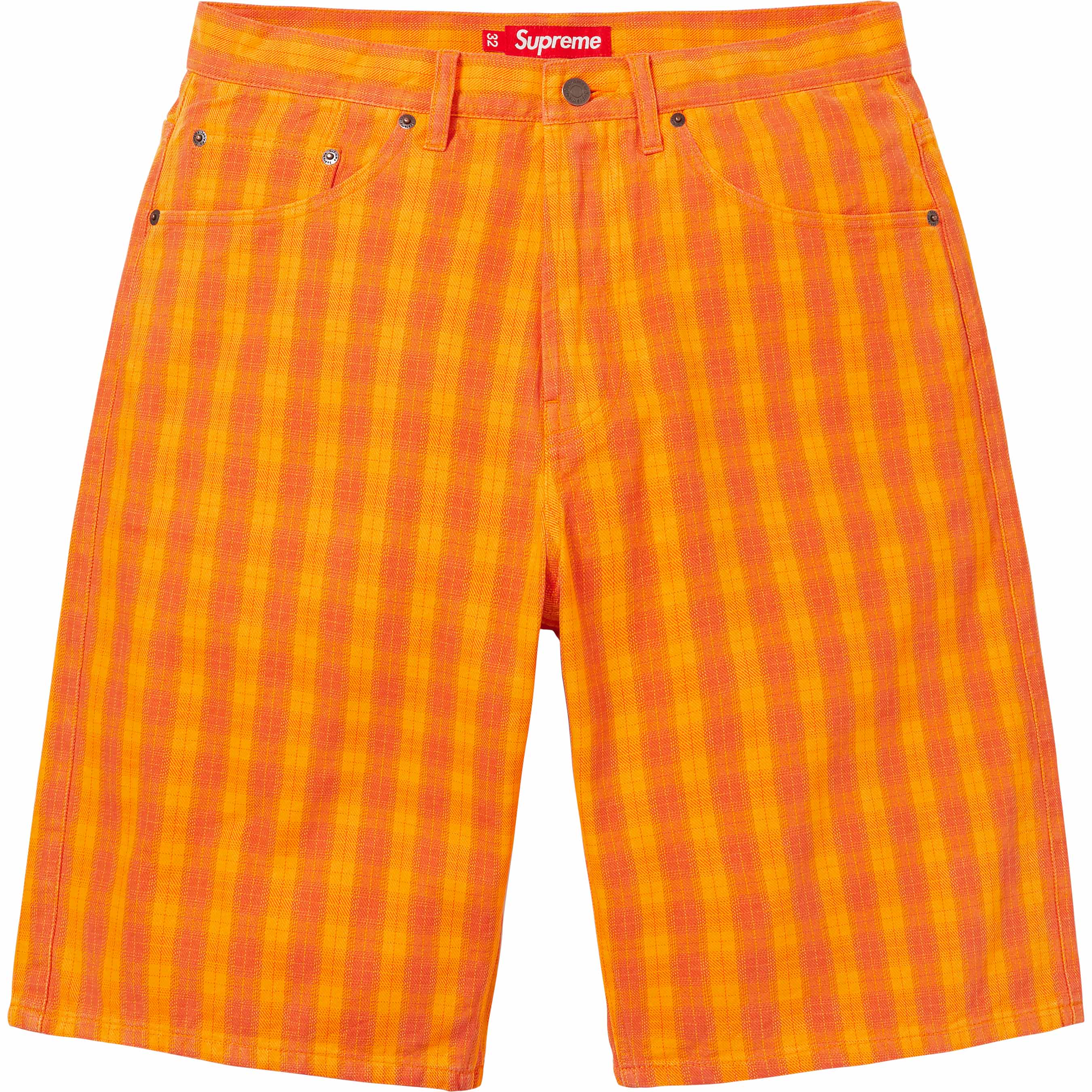 Plaid Baggy Short