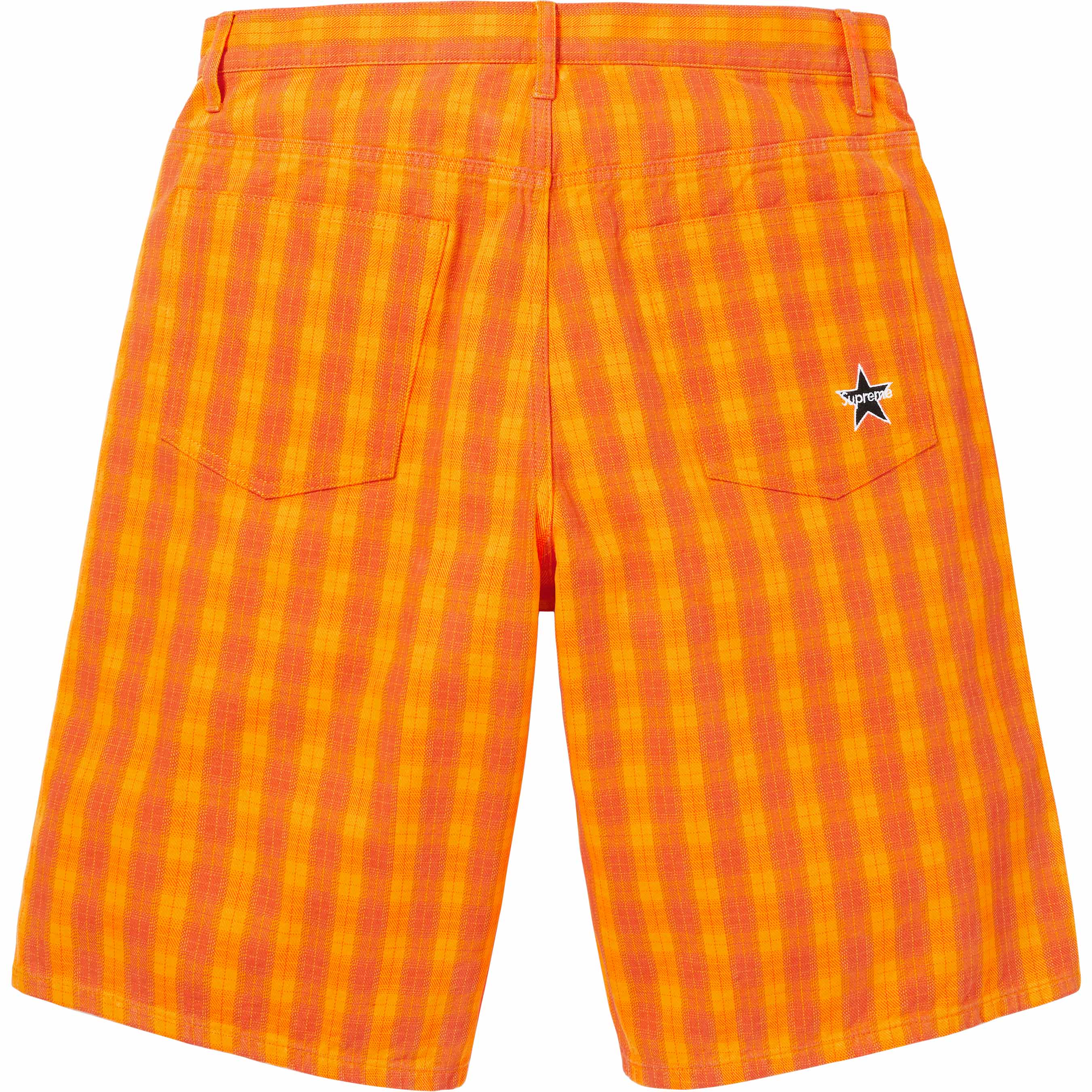 Plaid Baggy Short