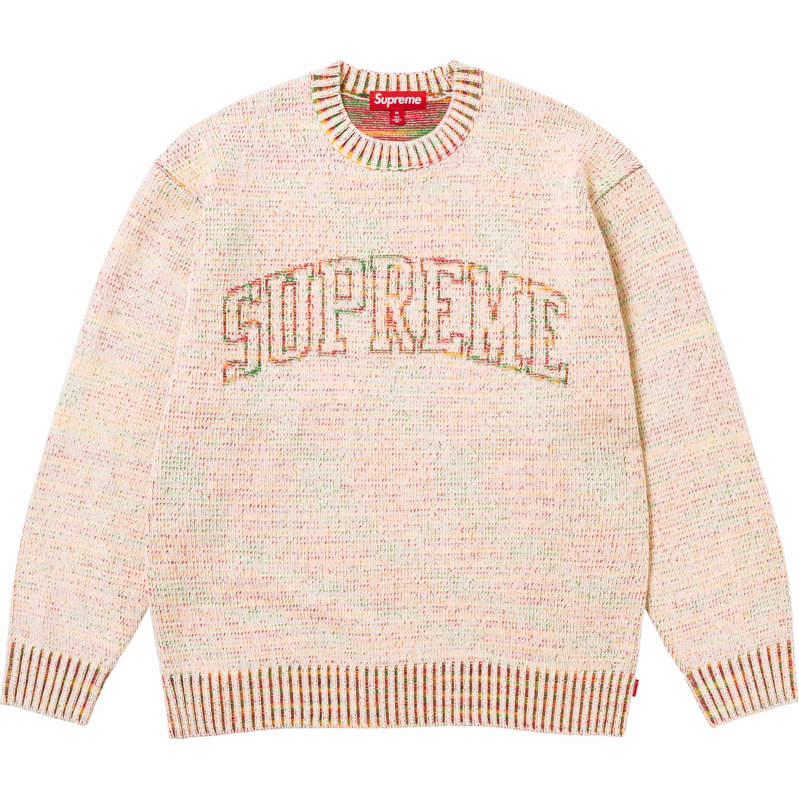Contrast Arc Sweater