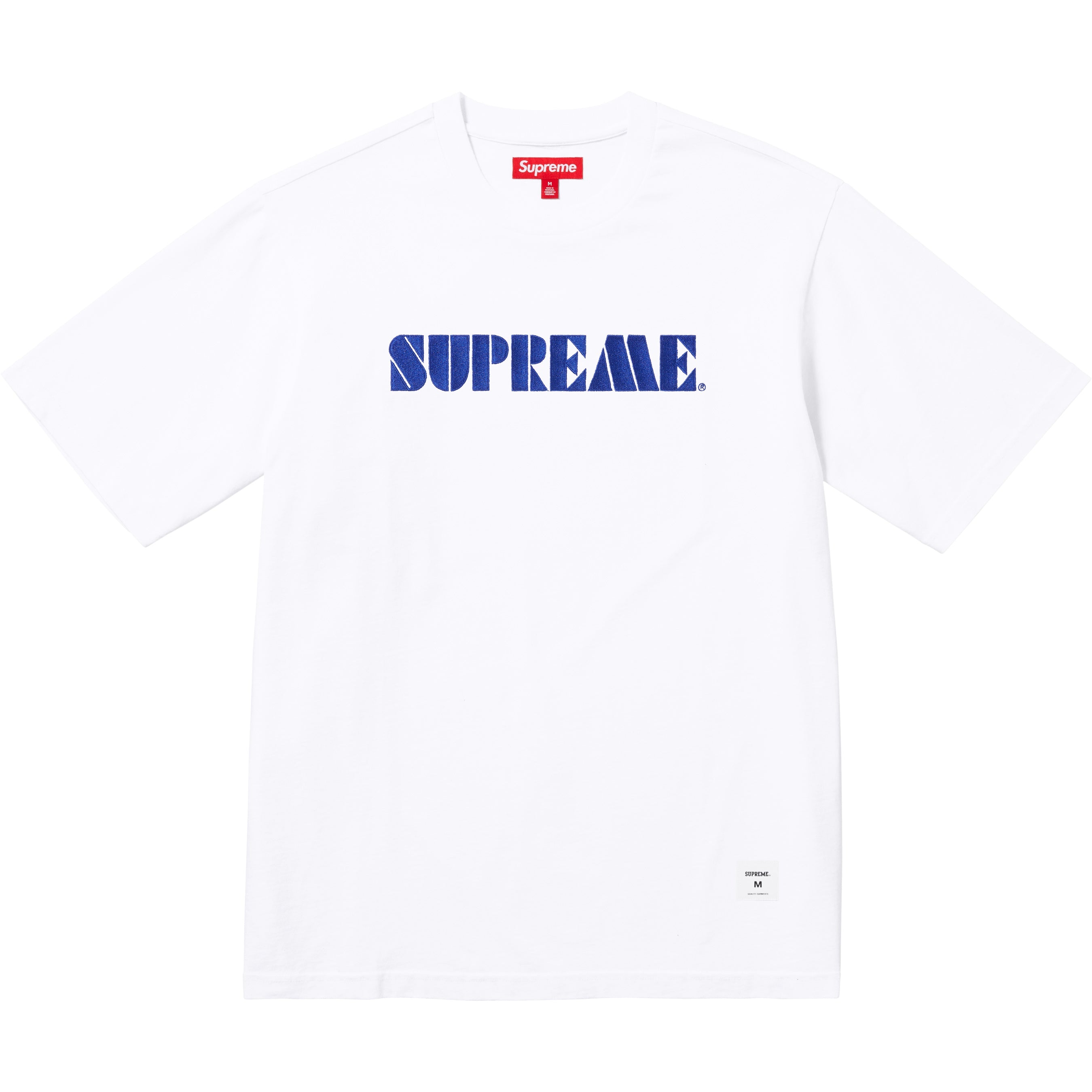Stencil Embroidered S/S Top