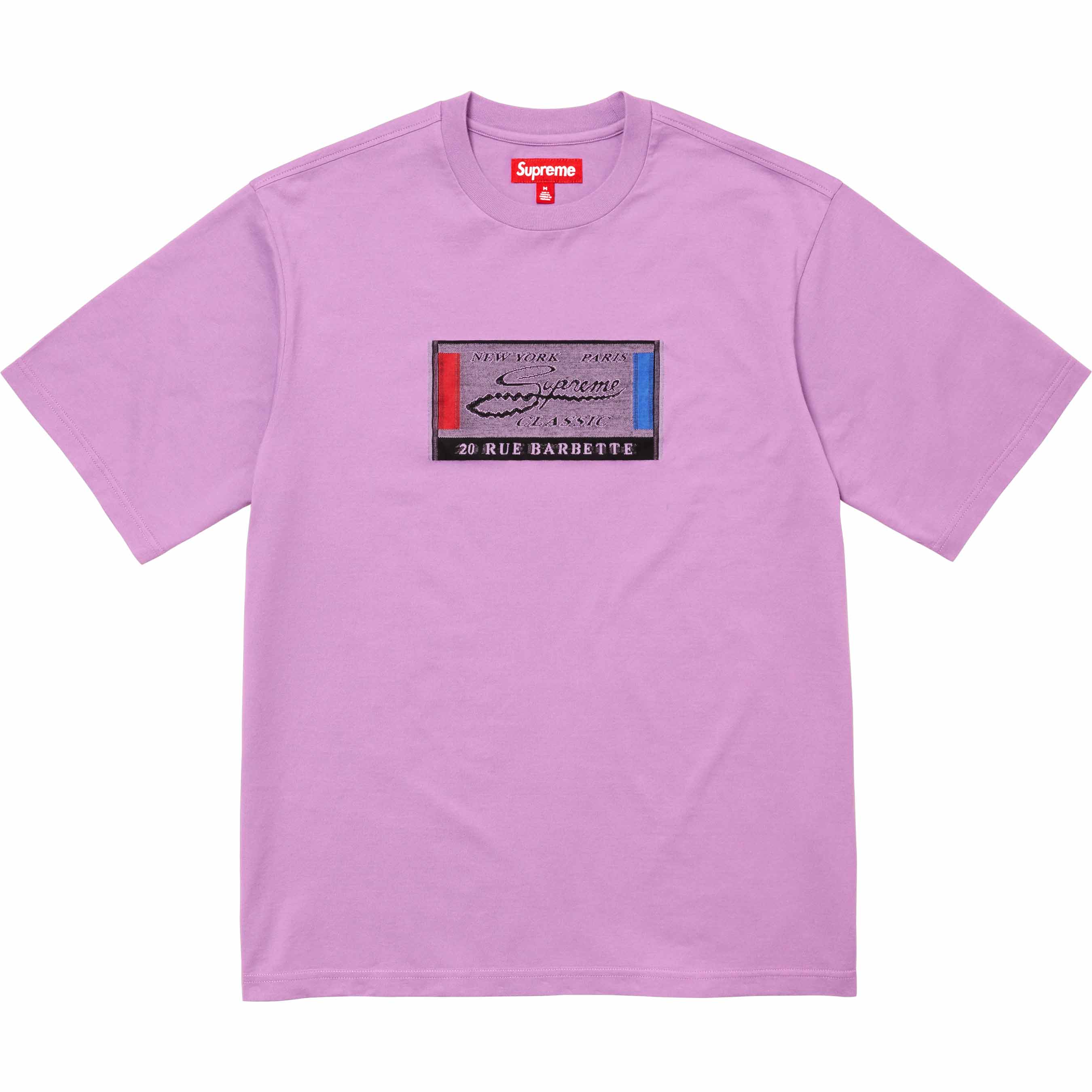 Intarsia Label S/S Top