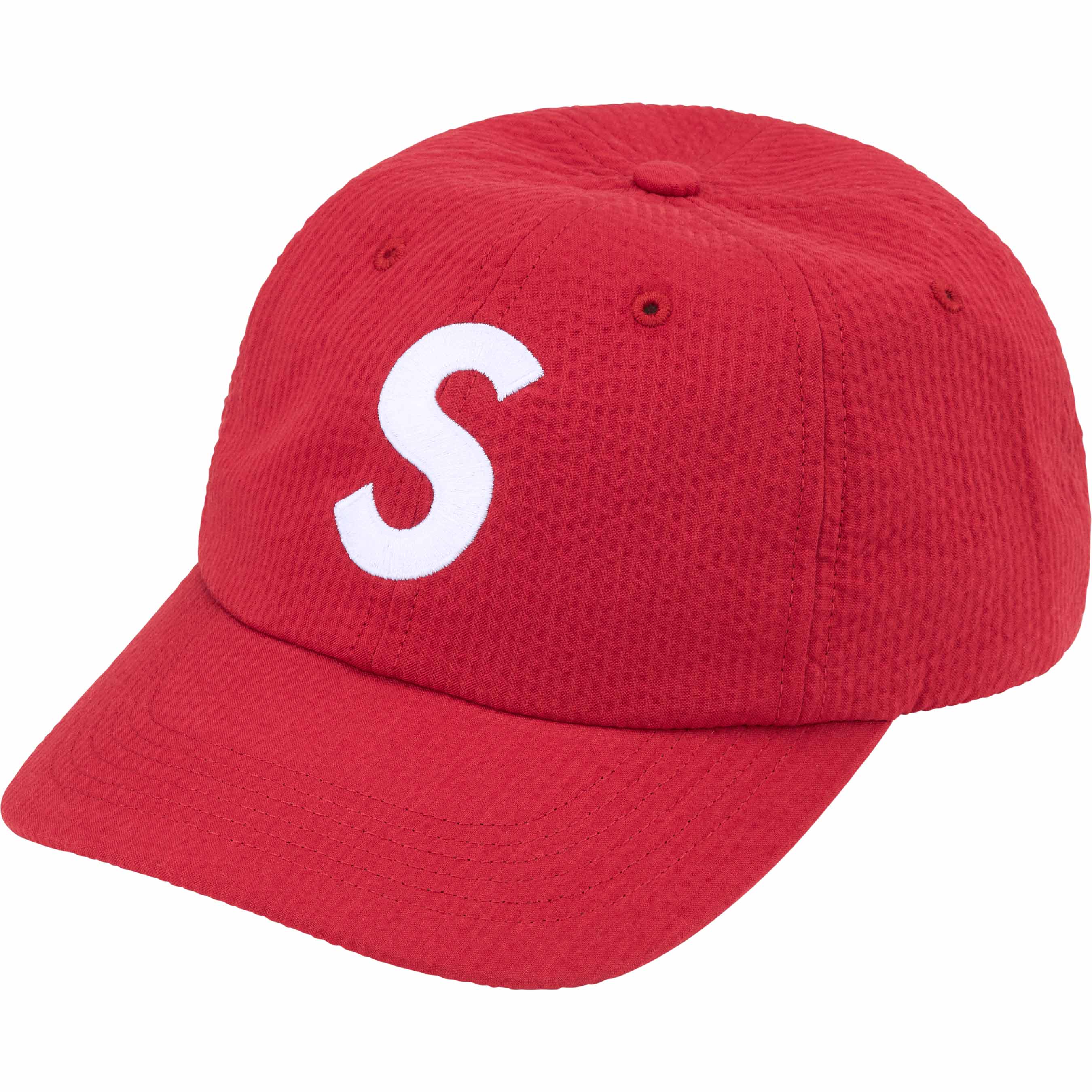 Seersucker S Logo 6-Panel