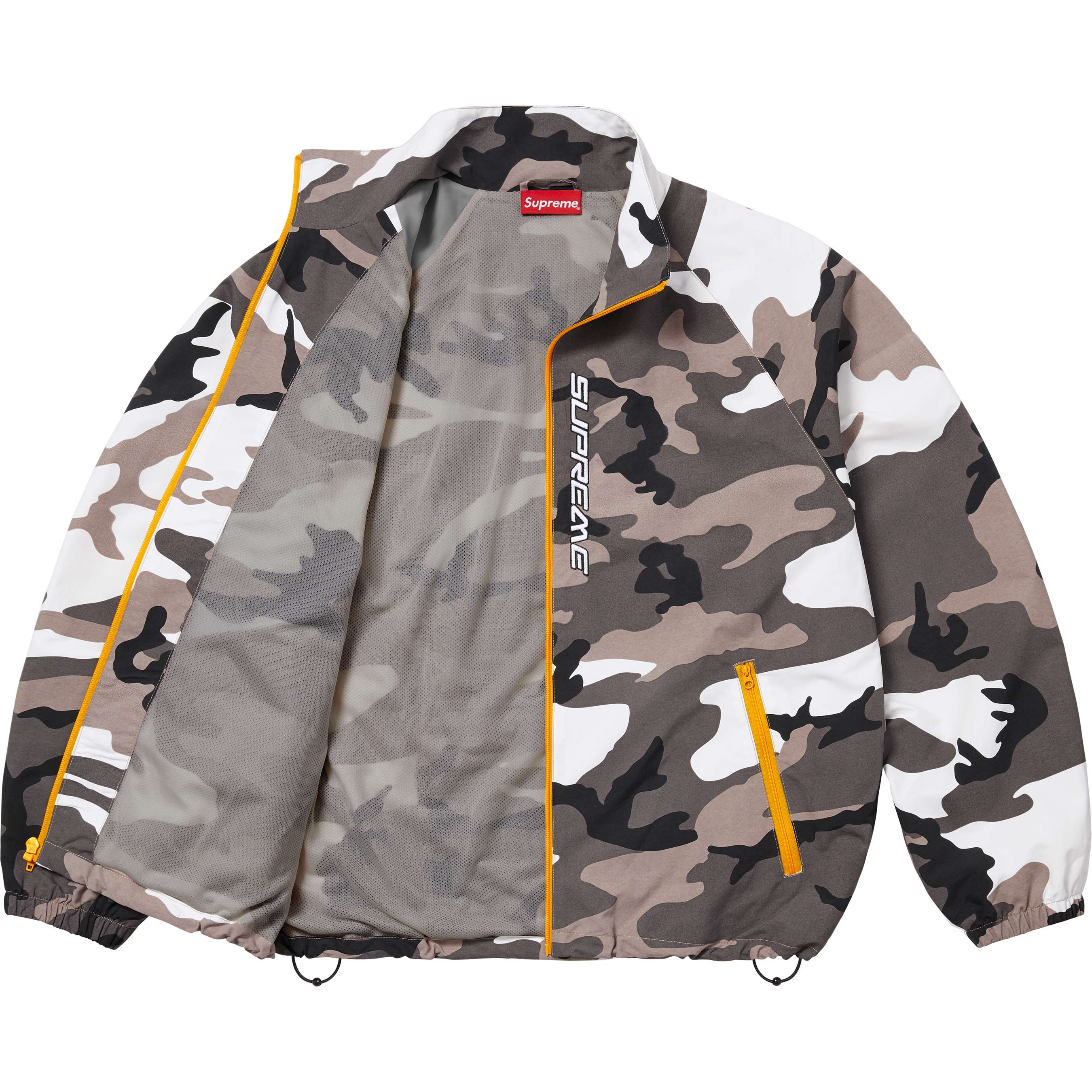 Contrast Zip Track Jacket