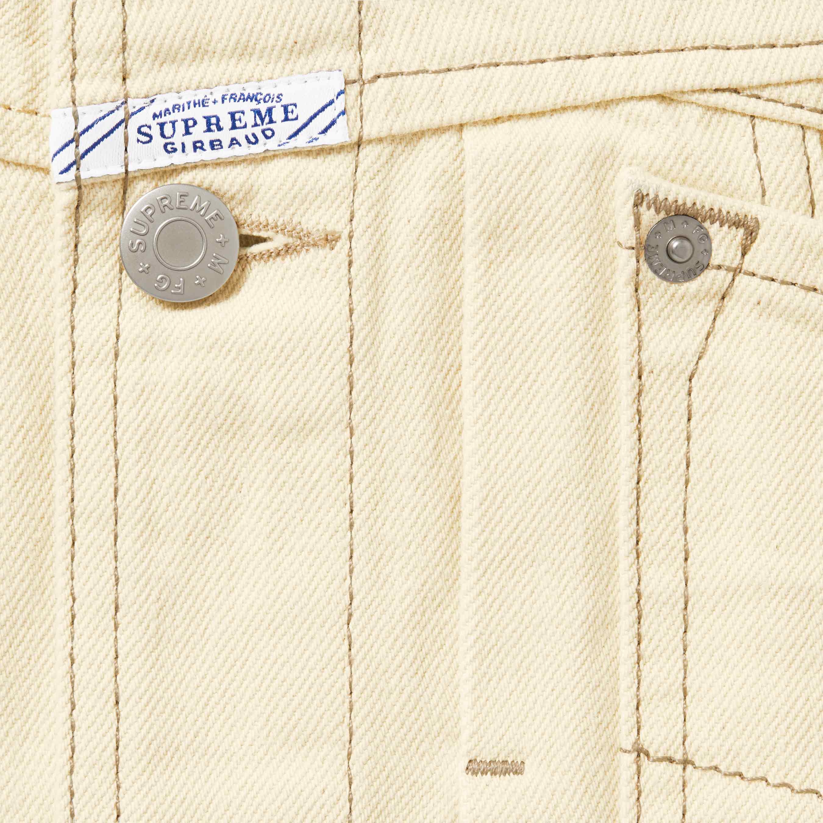 Supreme®/Marithé + François Girbaud X-Seam Denim Trucker Jacket