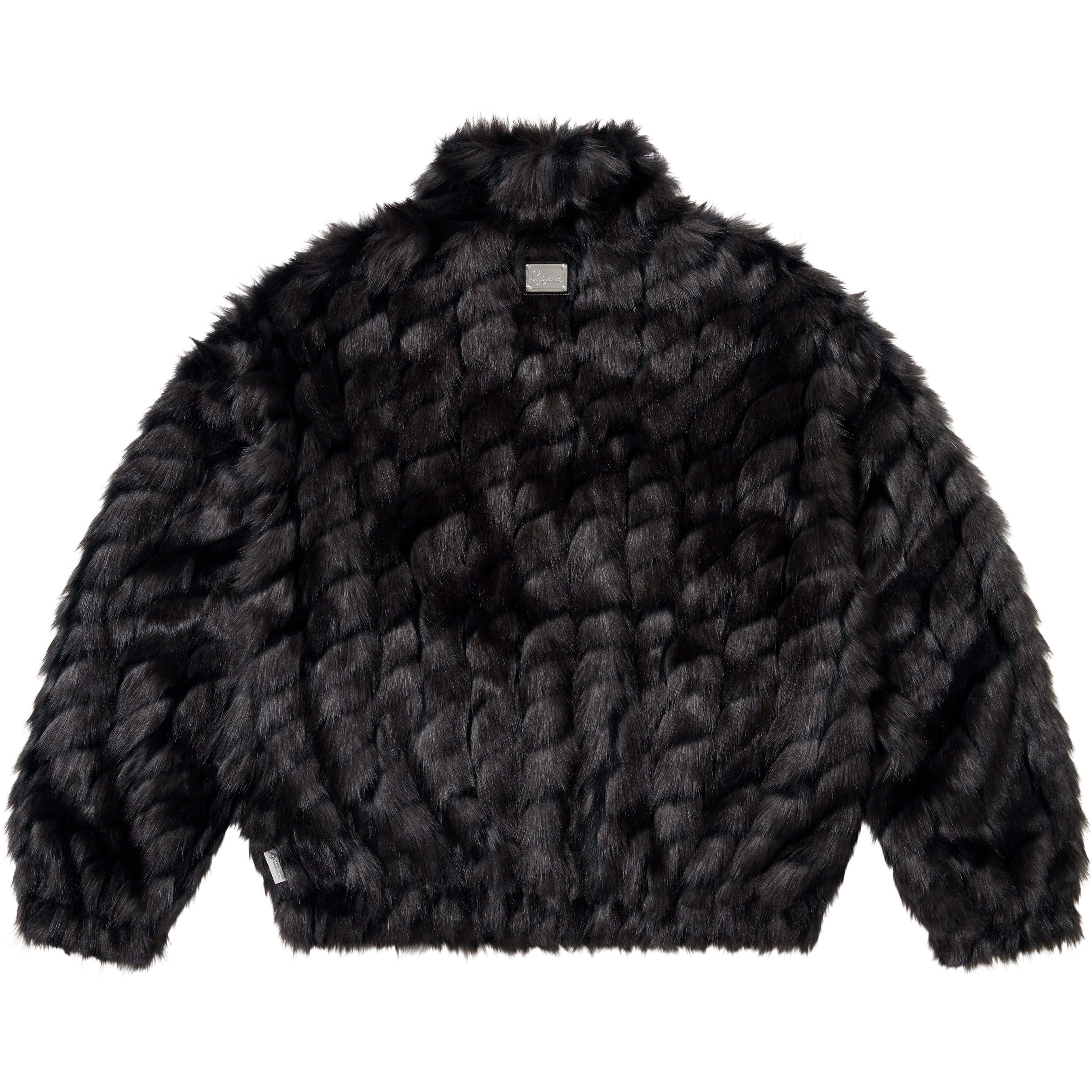 2-Tone WINDSTOPPER® Faux Fur Jacket