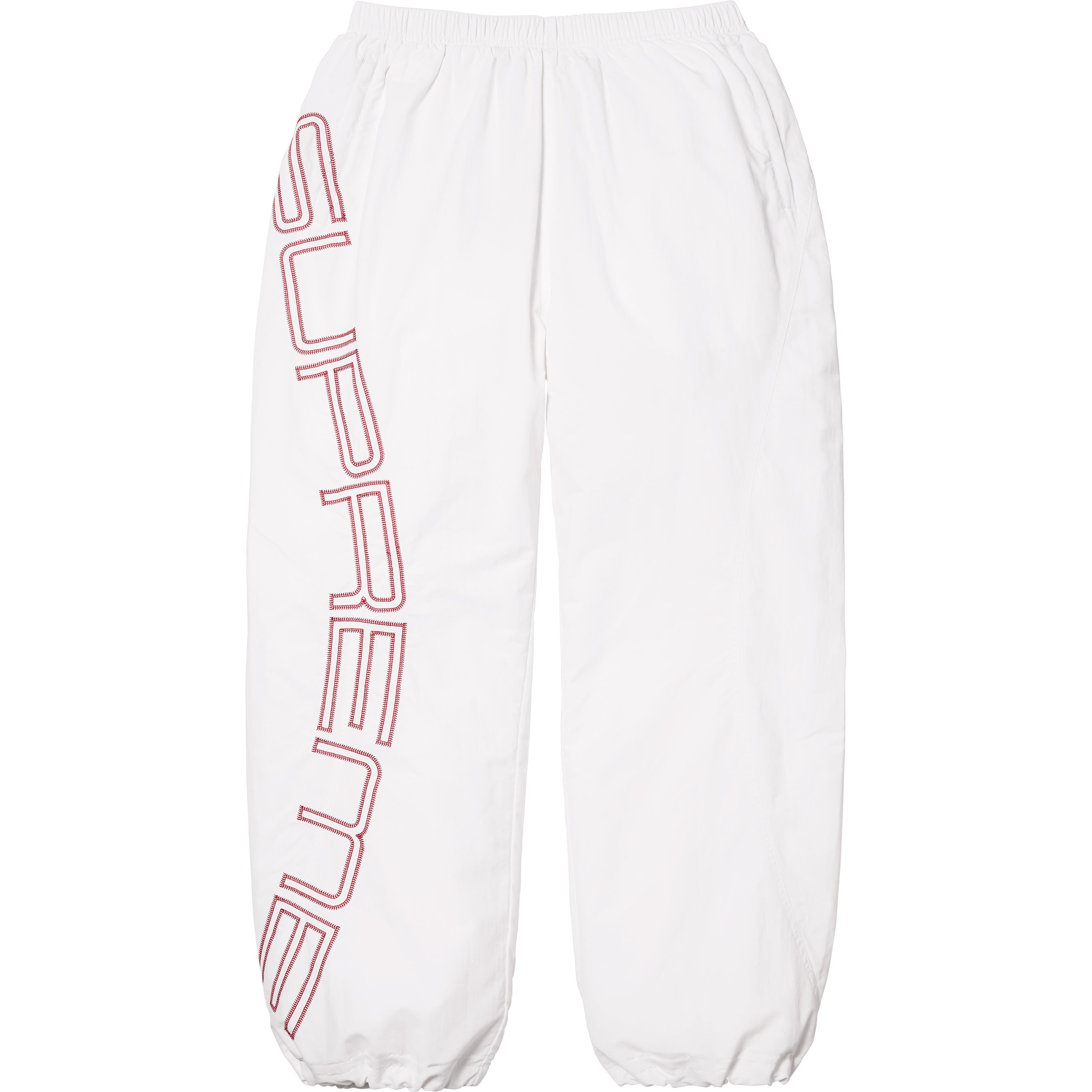 Spellout Embroidered Track Pant
