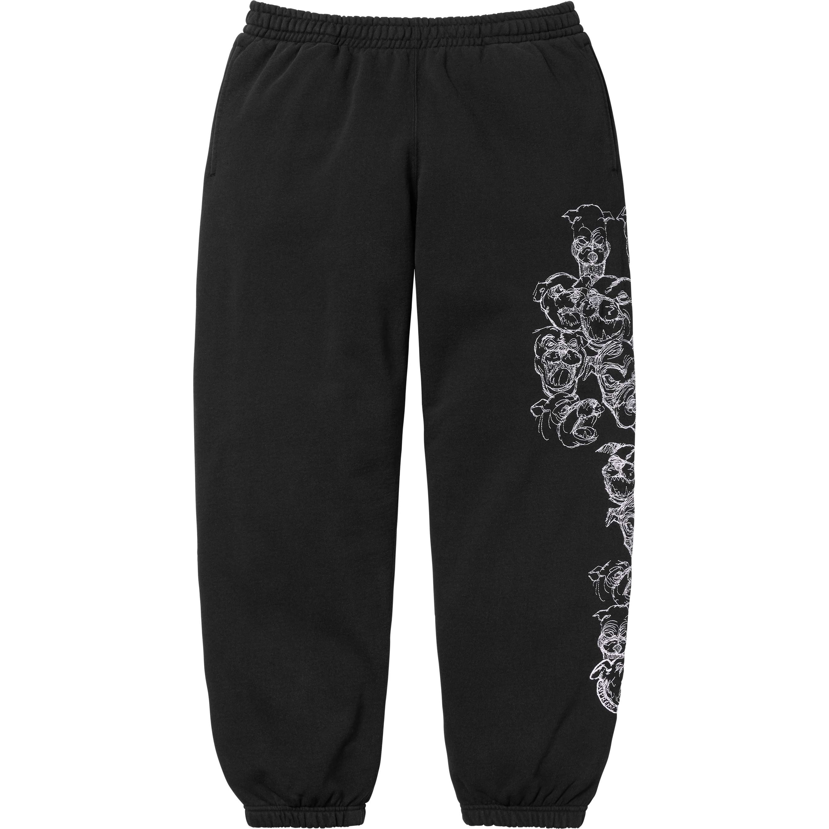 Pitbulls Embroidered Sweatpant
