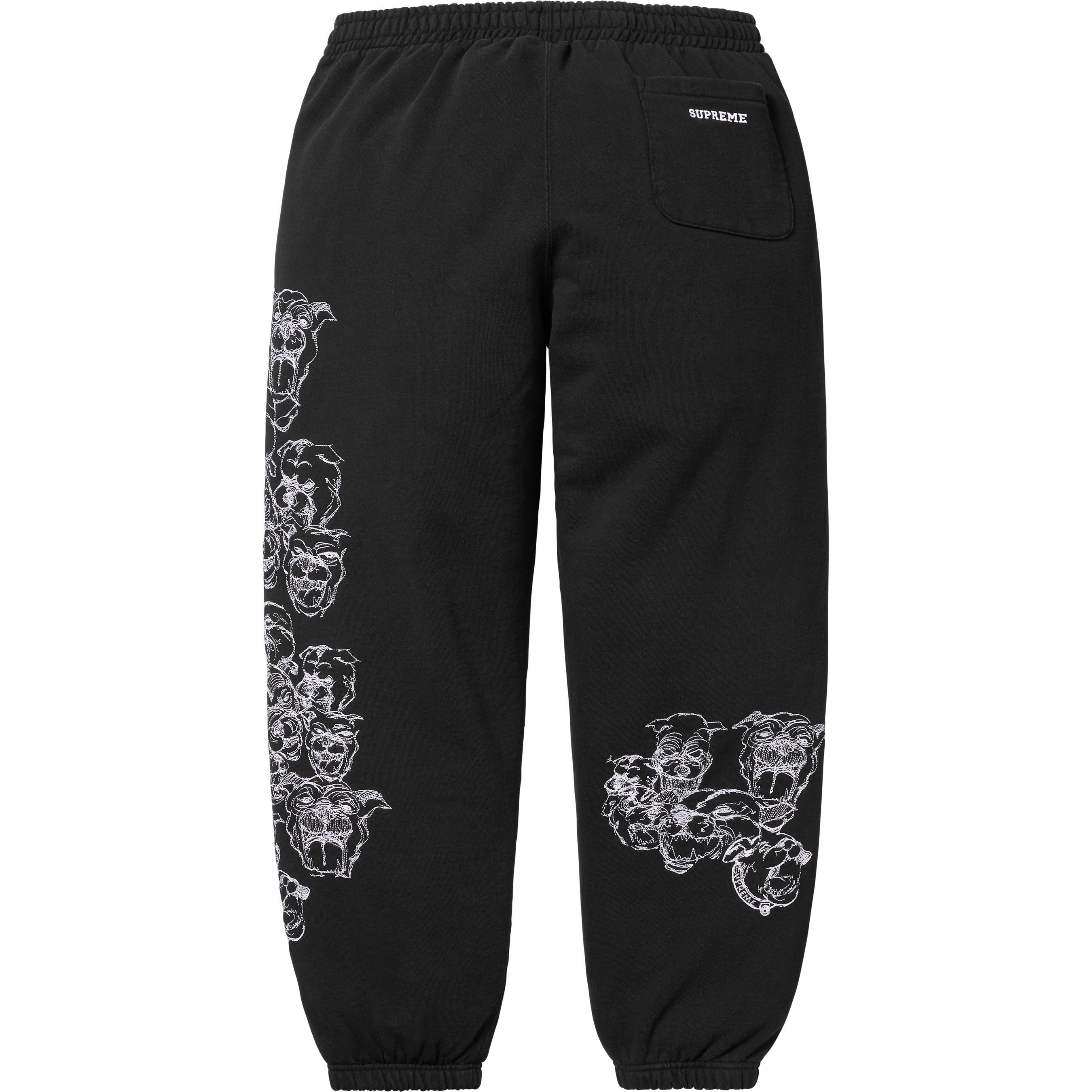 Pitbulls Embroidered Sweatpant