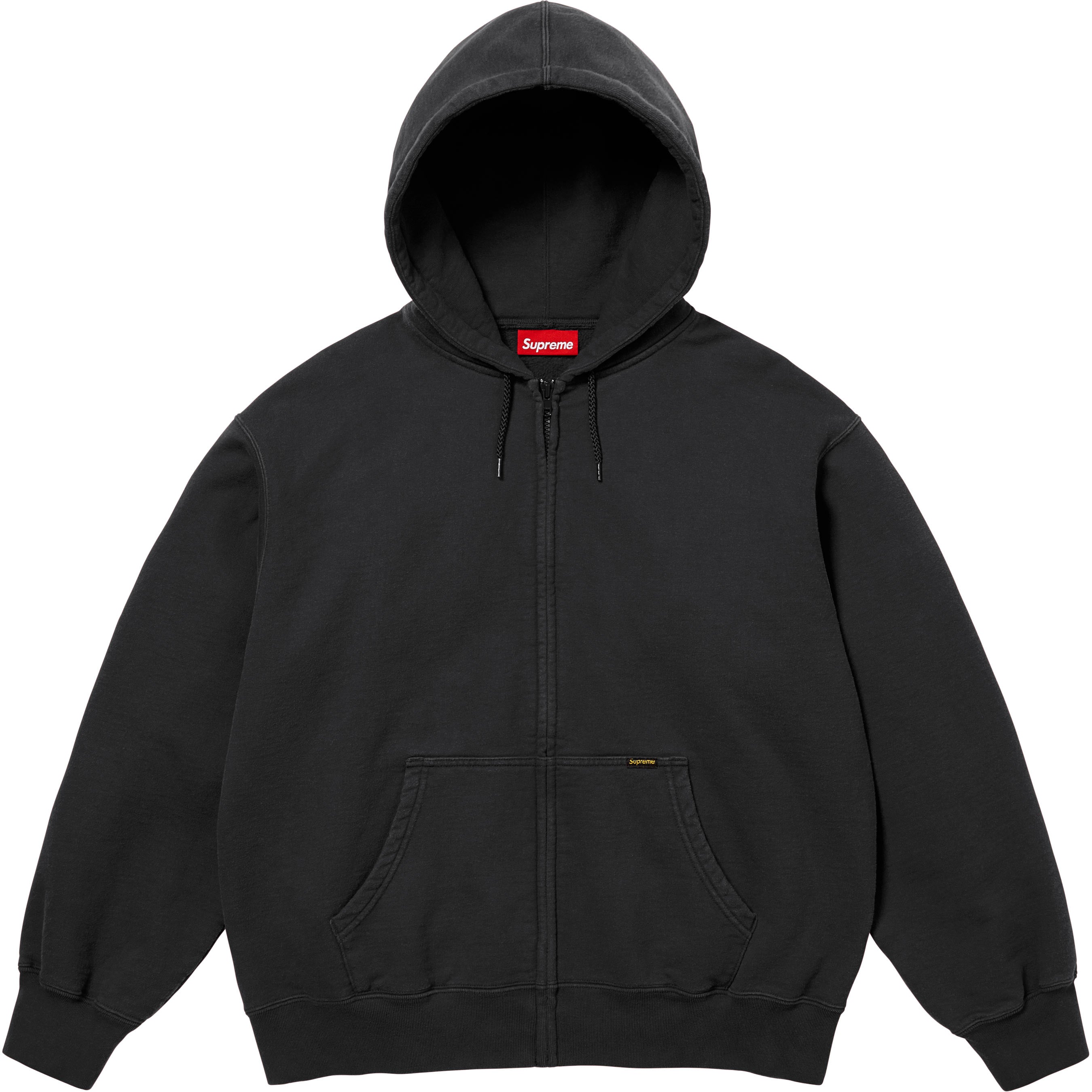 Work Zip Up Hooded Sweatshirt