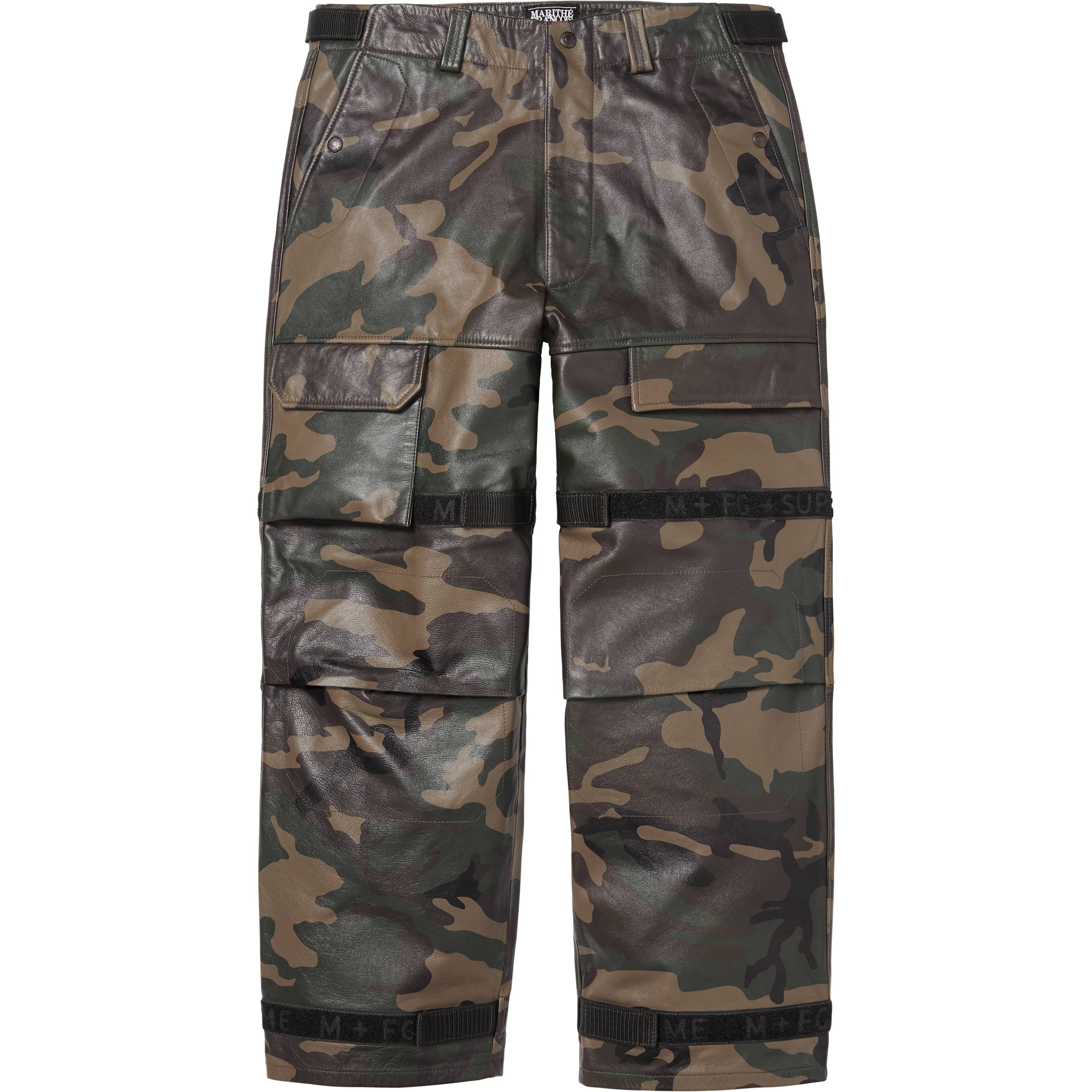 Supreme®/Marithé + François Girbaud Shuttle Tape Leather Cargo Pant