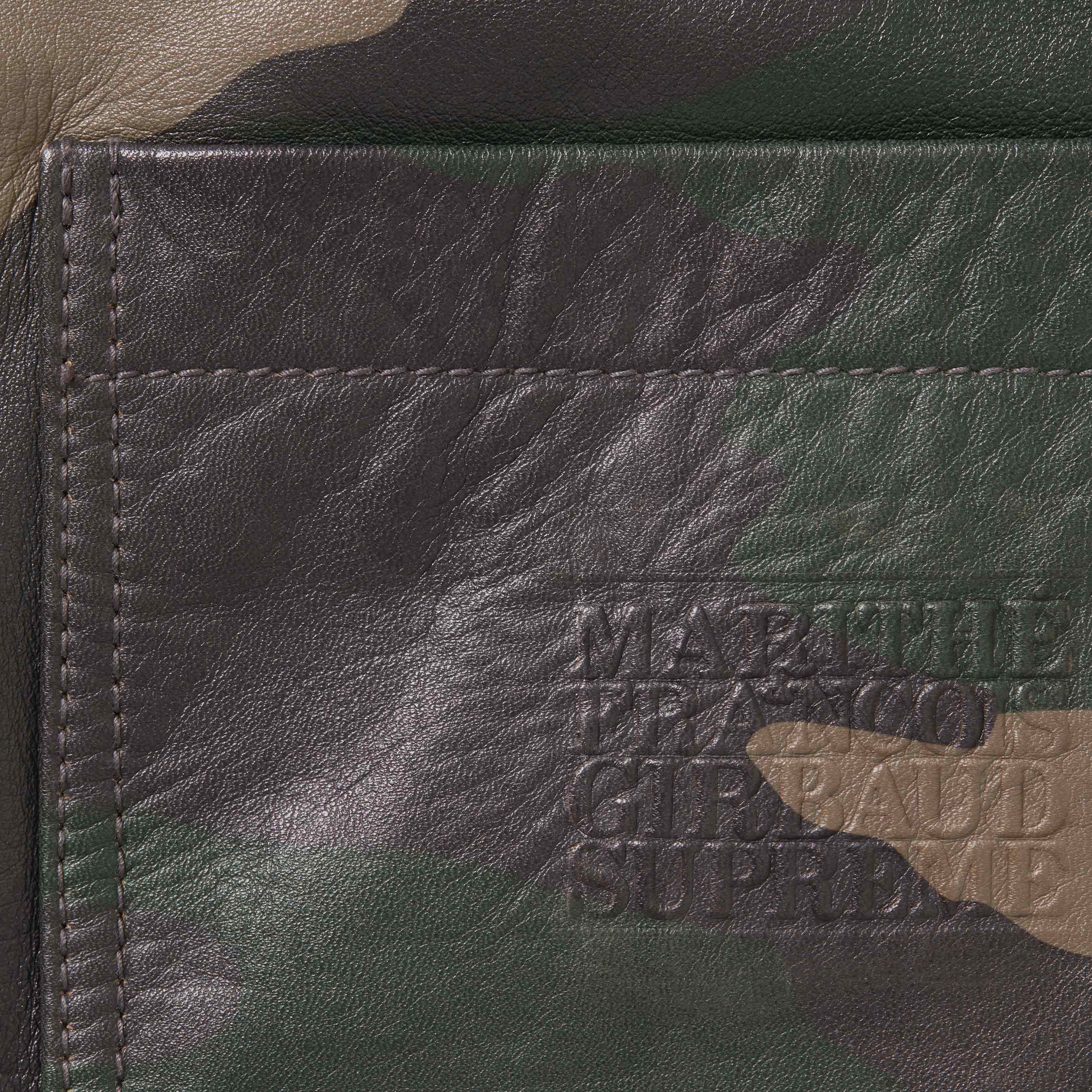 Supreme®/Marithé + François Girbaud Shuttle Tape Leather Cargo Pant