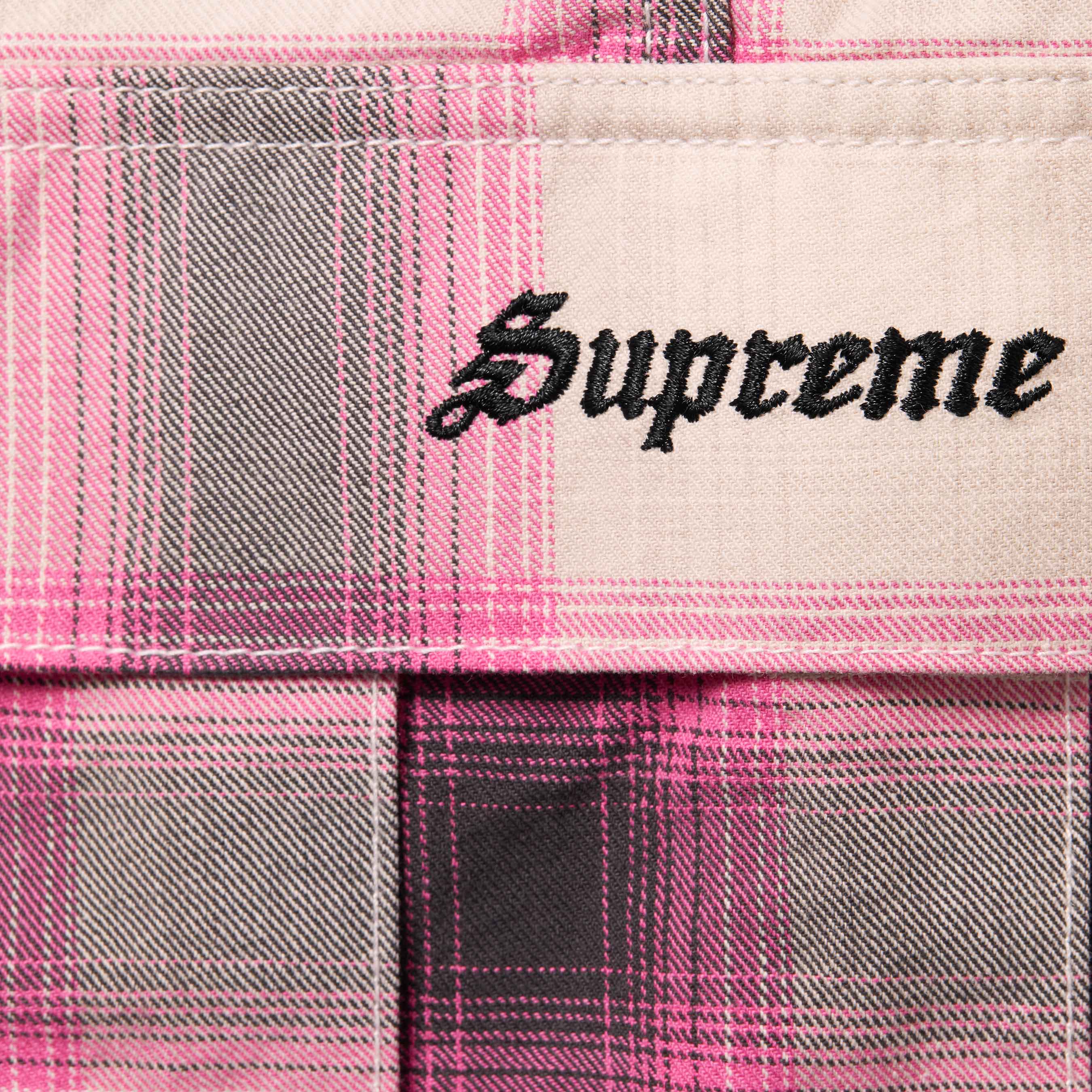 Shadow Plaid Cargo Short