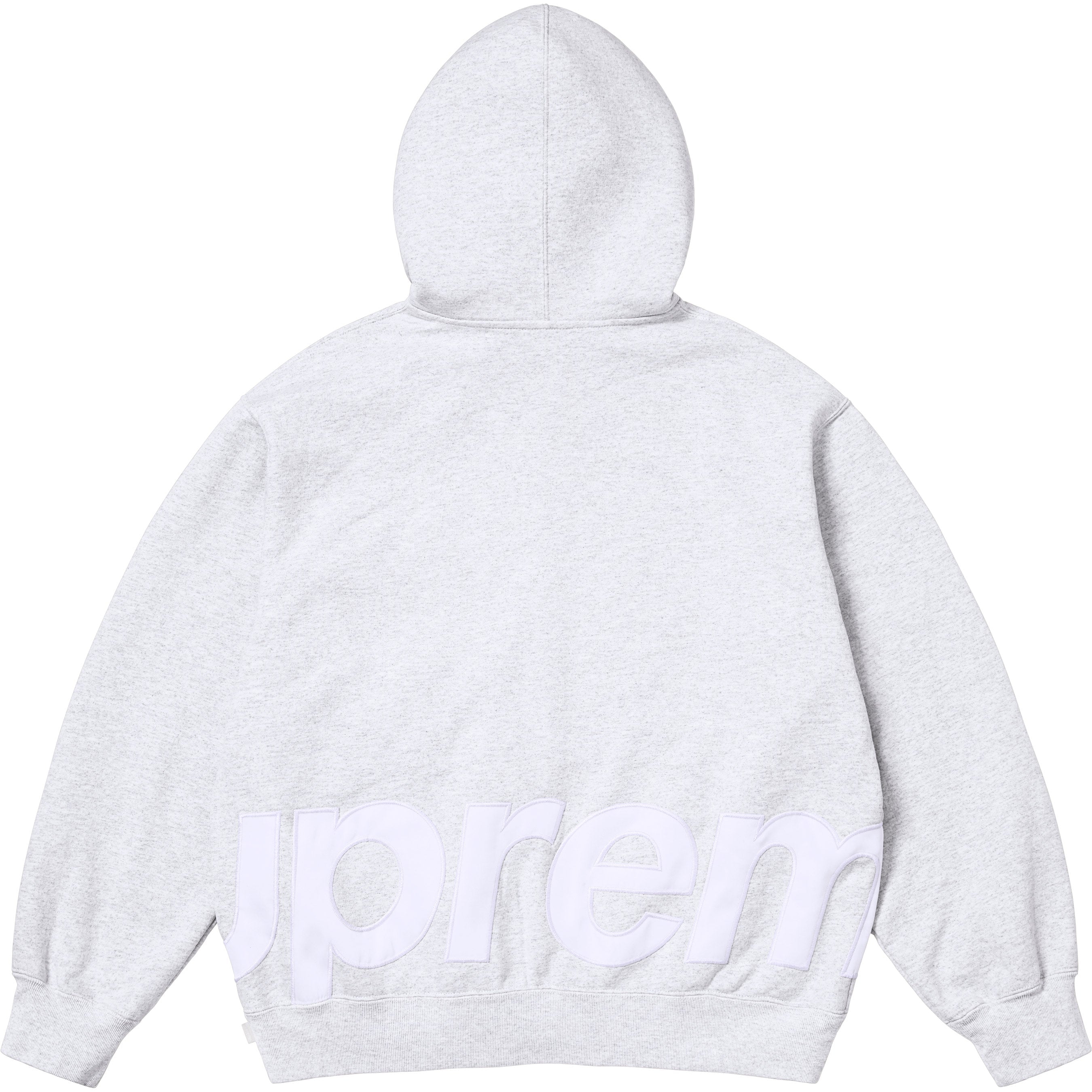 Big Logo Zip Up Hooded Sweatshirt