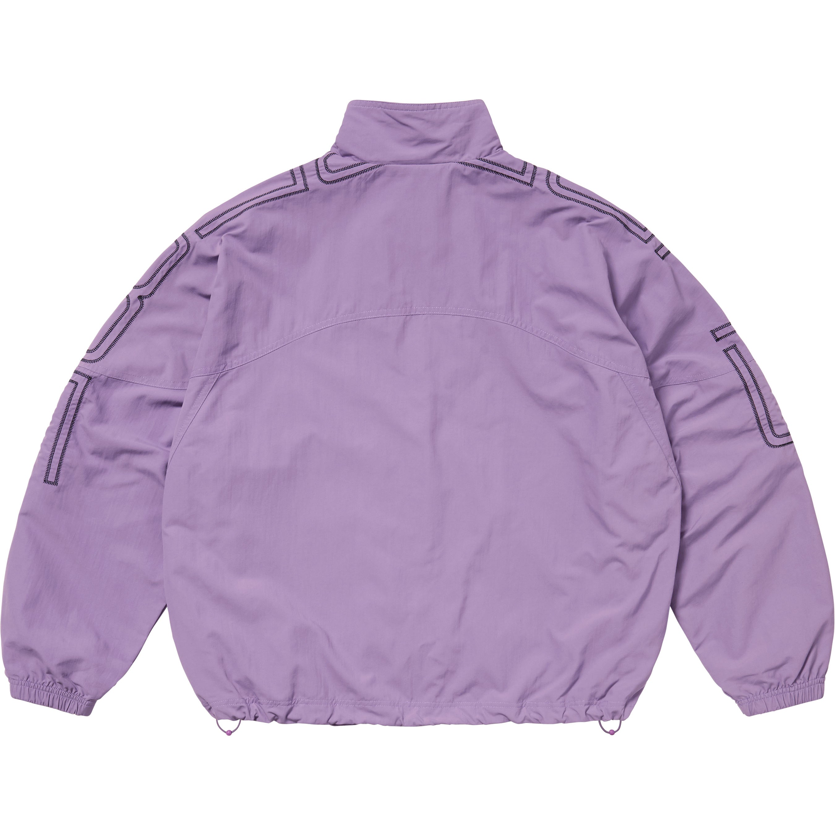 Spellout Embroidered Track Jacket