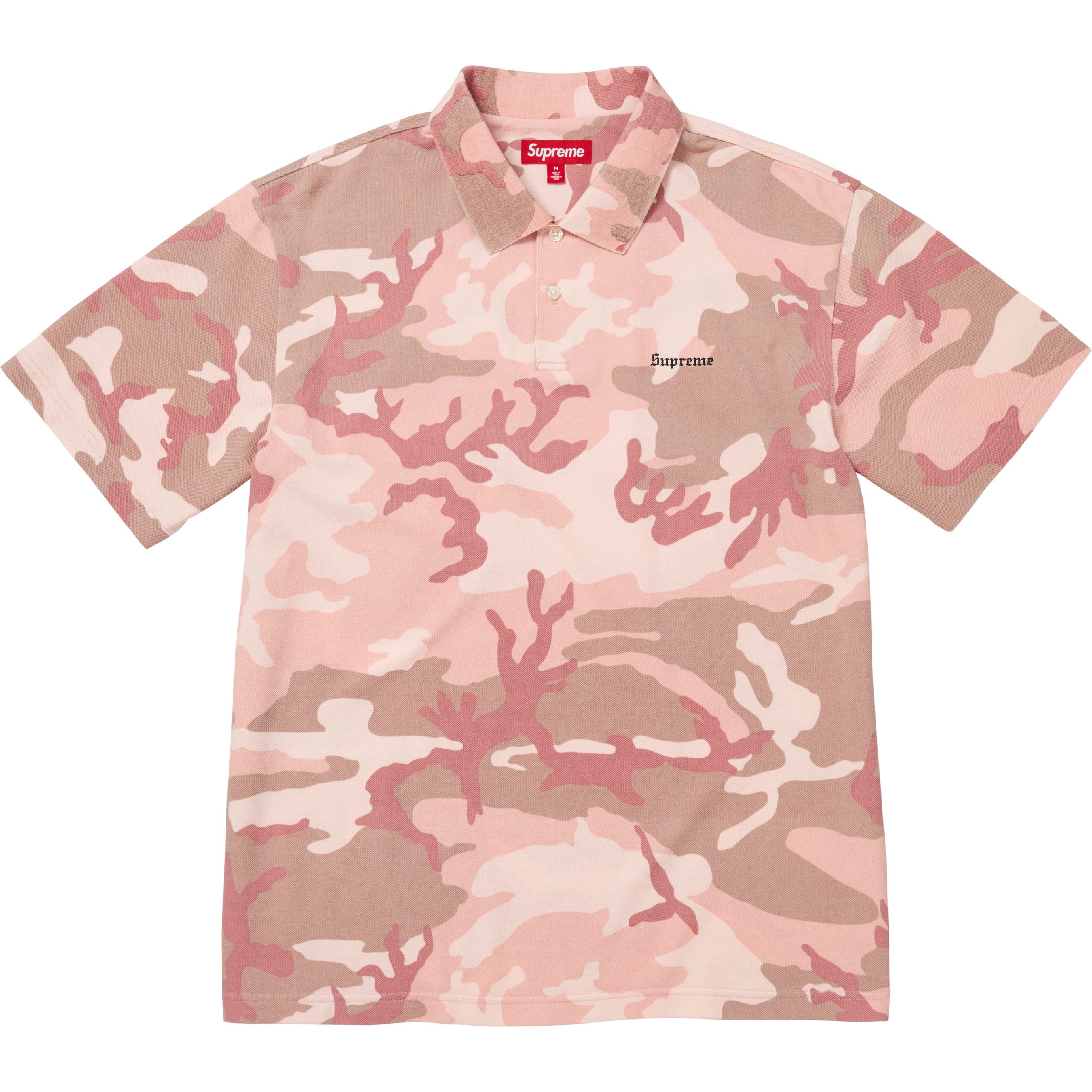 Washed Camo Polo
