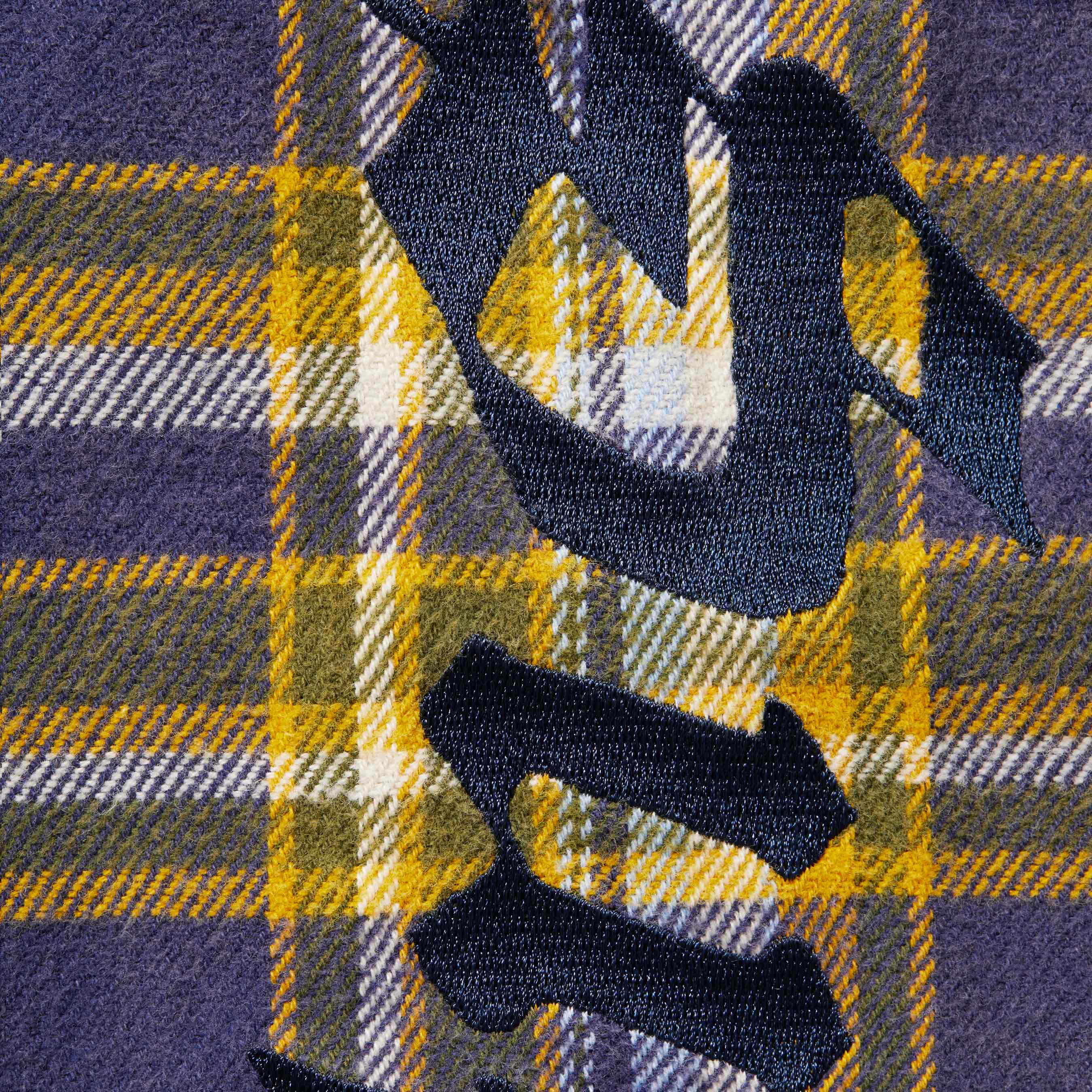 Old English Plaid Flannel Shirt